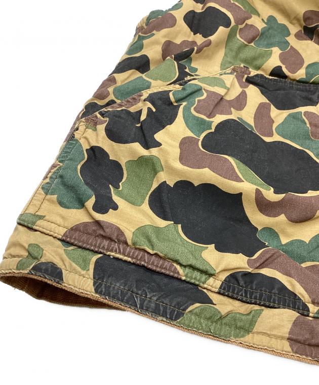 タグ付き RRL リバーシブル ハンティング ダックベスト カモフラ 迷彩 中古・古着通販】RRL (ダブルアールエル) リバーシブルダックベスト