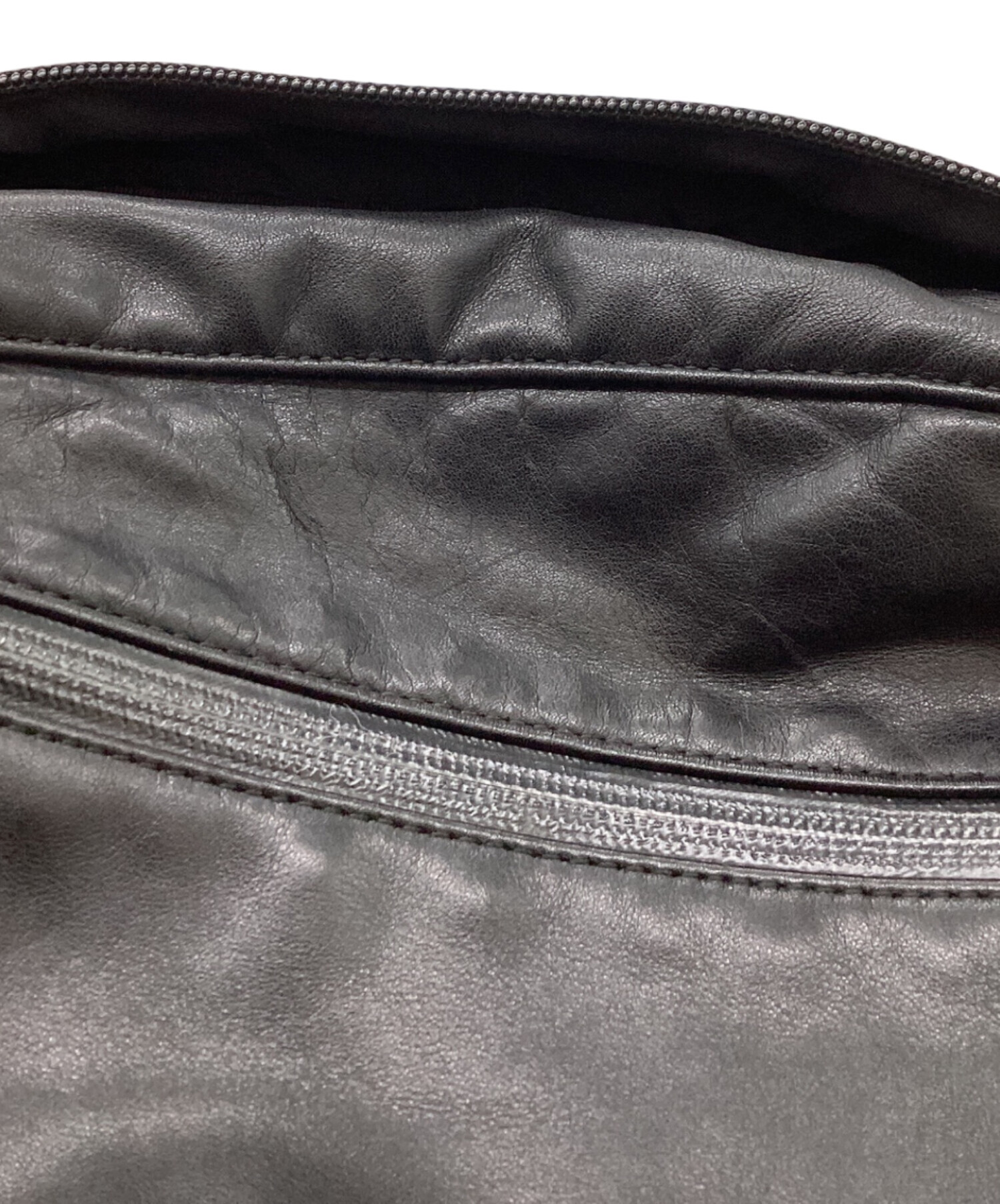 中古・古着通販】PORTER (ポーター) ZOOM レザー ウエストバッグ