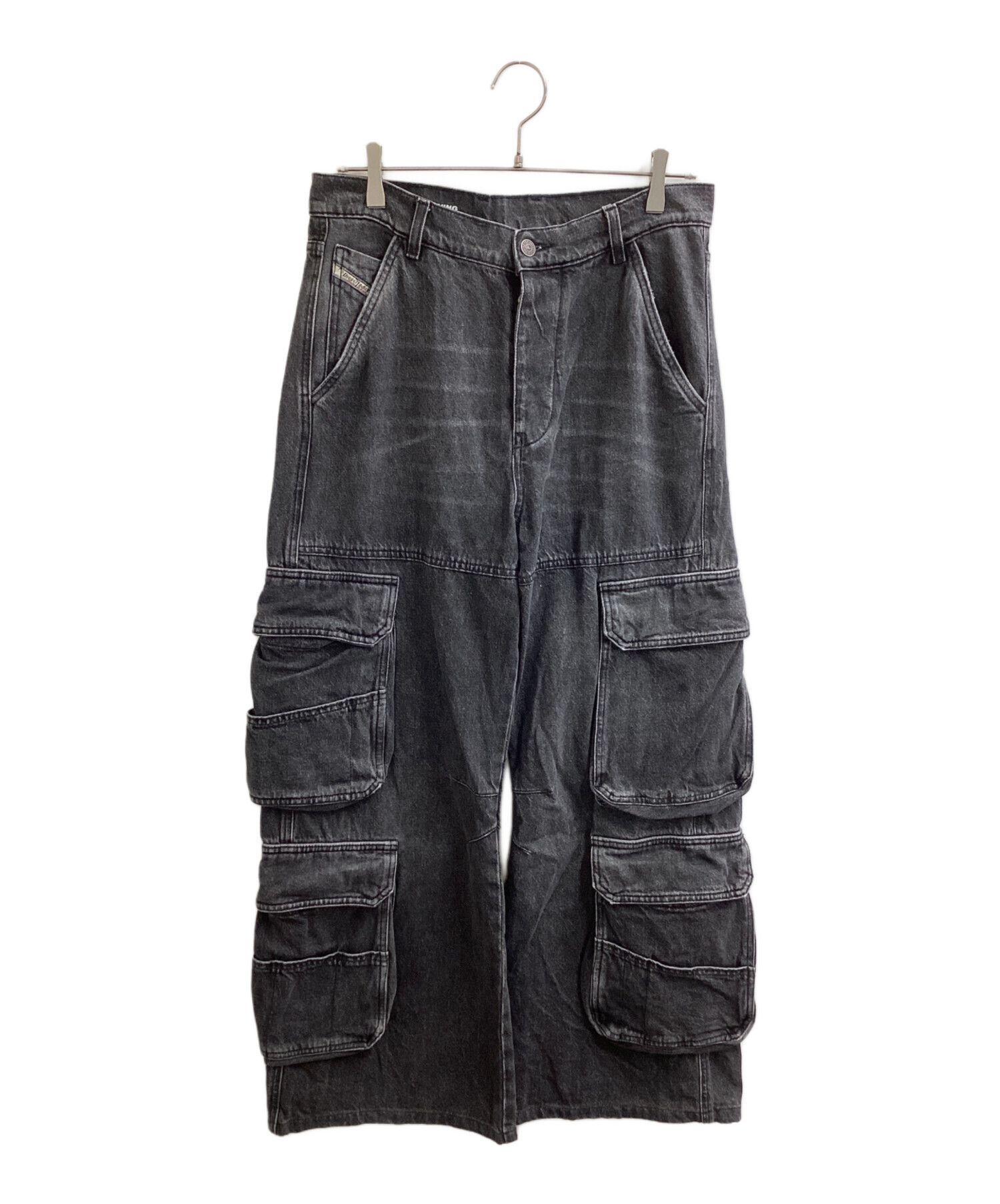 【正規品】即完売 DIESEL D-SIRE-CARGO デニムカーゴパンツ 中古・古着通販】DIESEL (ディーゼル) D-Sire-Cargo-Sデニムカーゴ