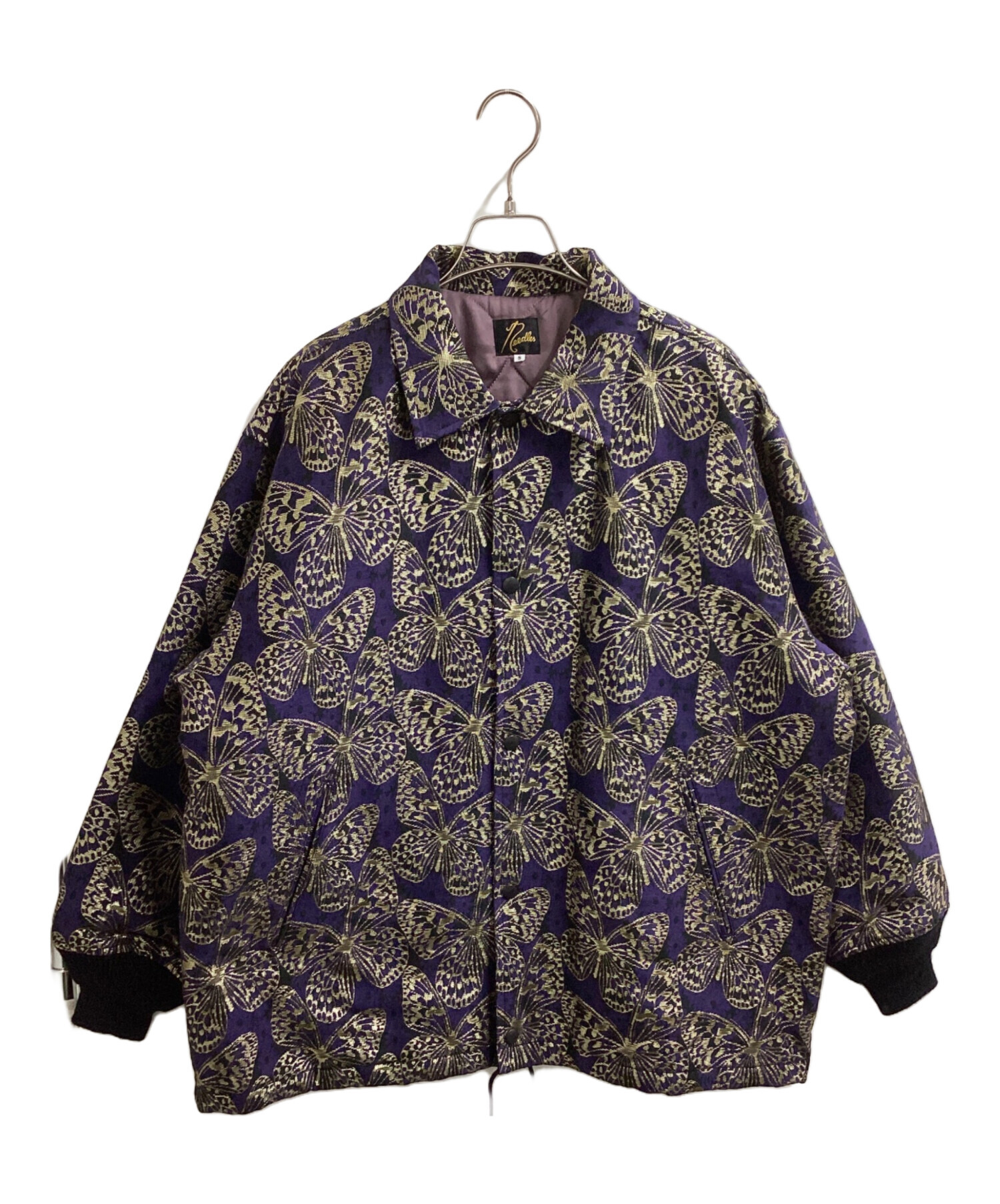 中古・古着通販】Needles (ニードルズ) Coach Jacket - C/N/PE Gold