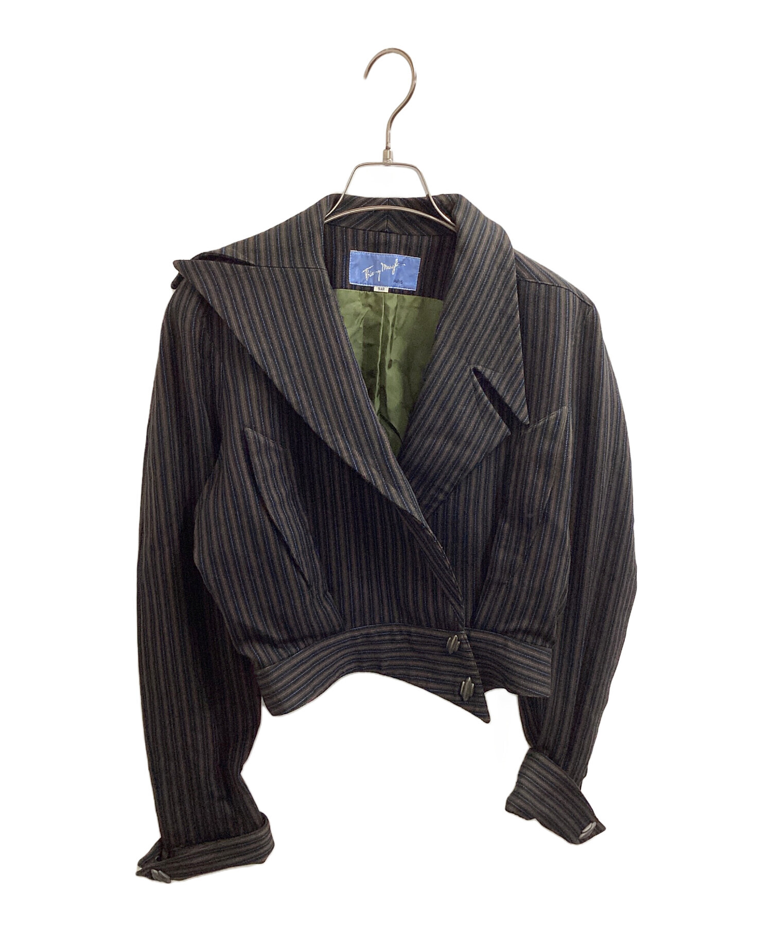 d*2様 ★値下げ！Thierry Mugler セットアップ 9AT 中古・古着通販】Thierry Mugler (ティエリーミュグレ) 変形