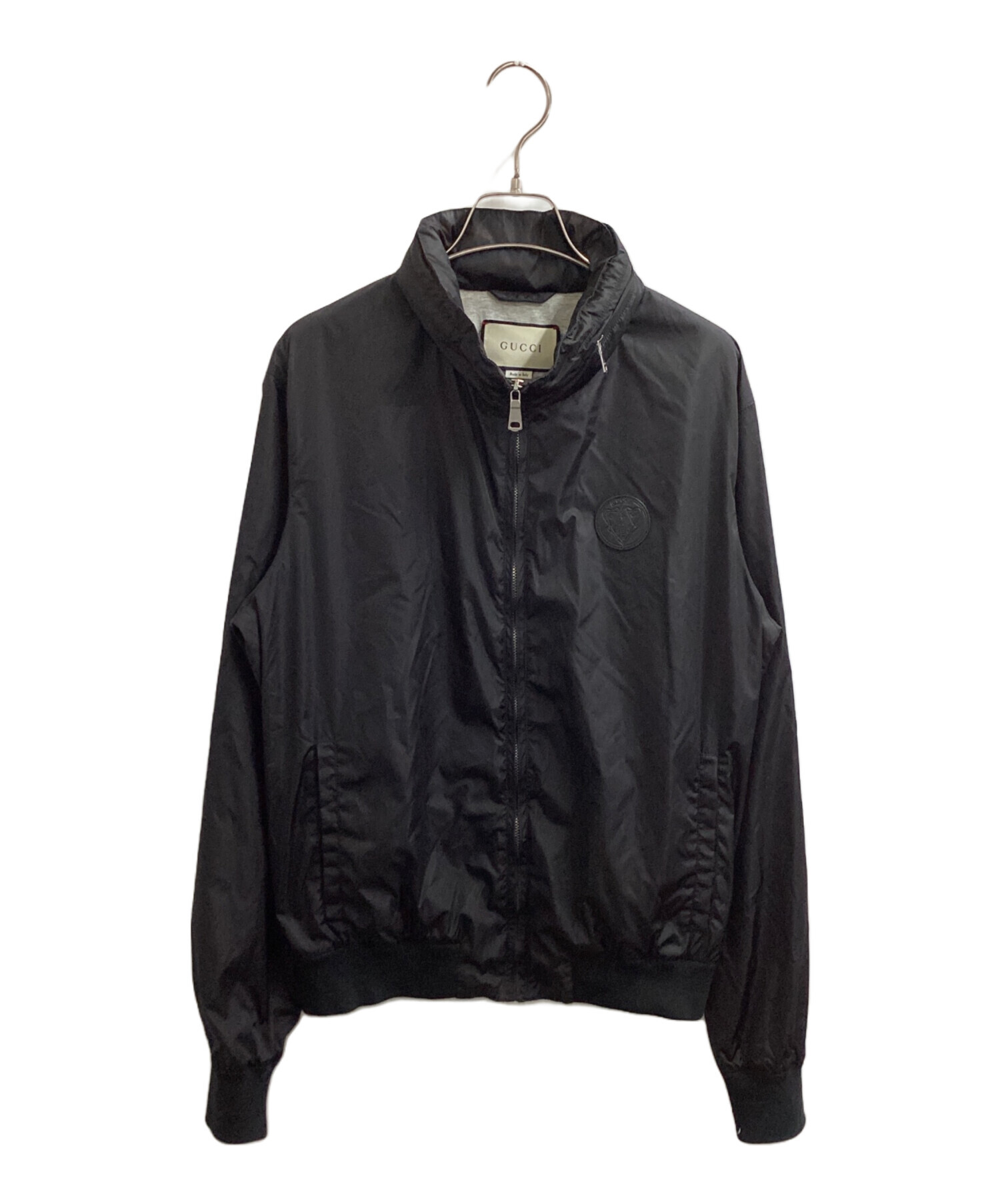 中古・古着通販】GUCCI (グッチ) パッチ スタンドカラーナイロン