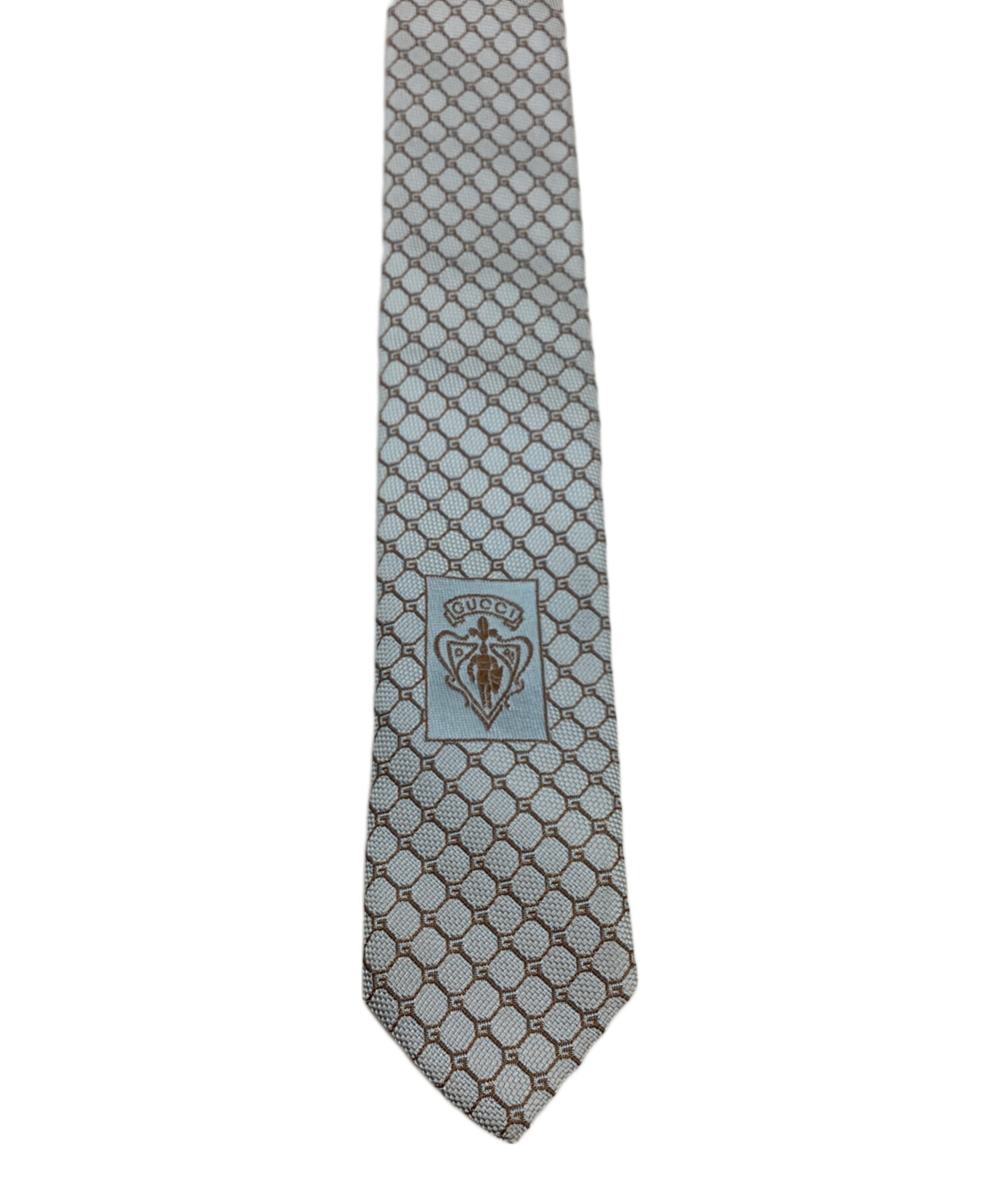 中古・古着通販】GUCCI (グッチ) シルクネクタイ / イタリア製 ブルー