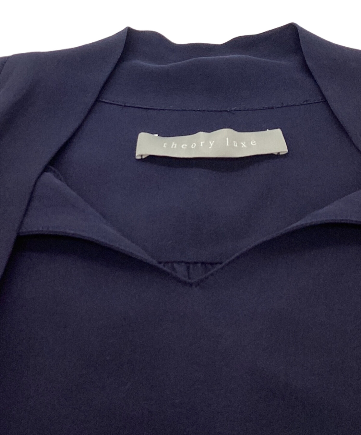 中古・古着通販】theory luxe (セオリーリュクス) RIME GGT TIE BLOUSE