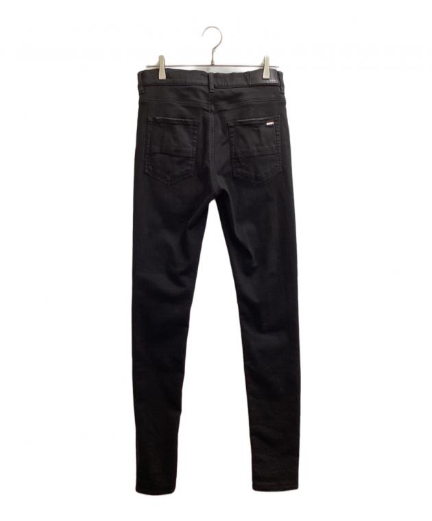 中古・古着通販】AMIRI (アミリ) 蛇腹 クラッシュ加工 バイカー デニム