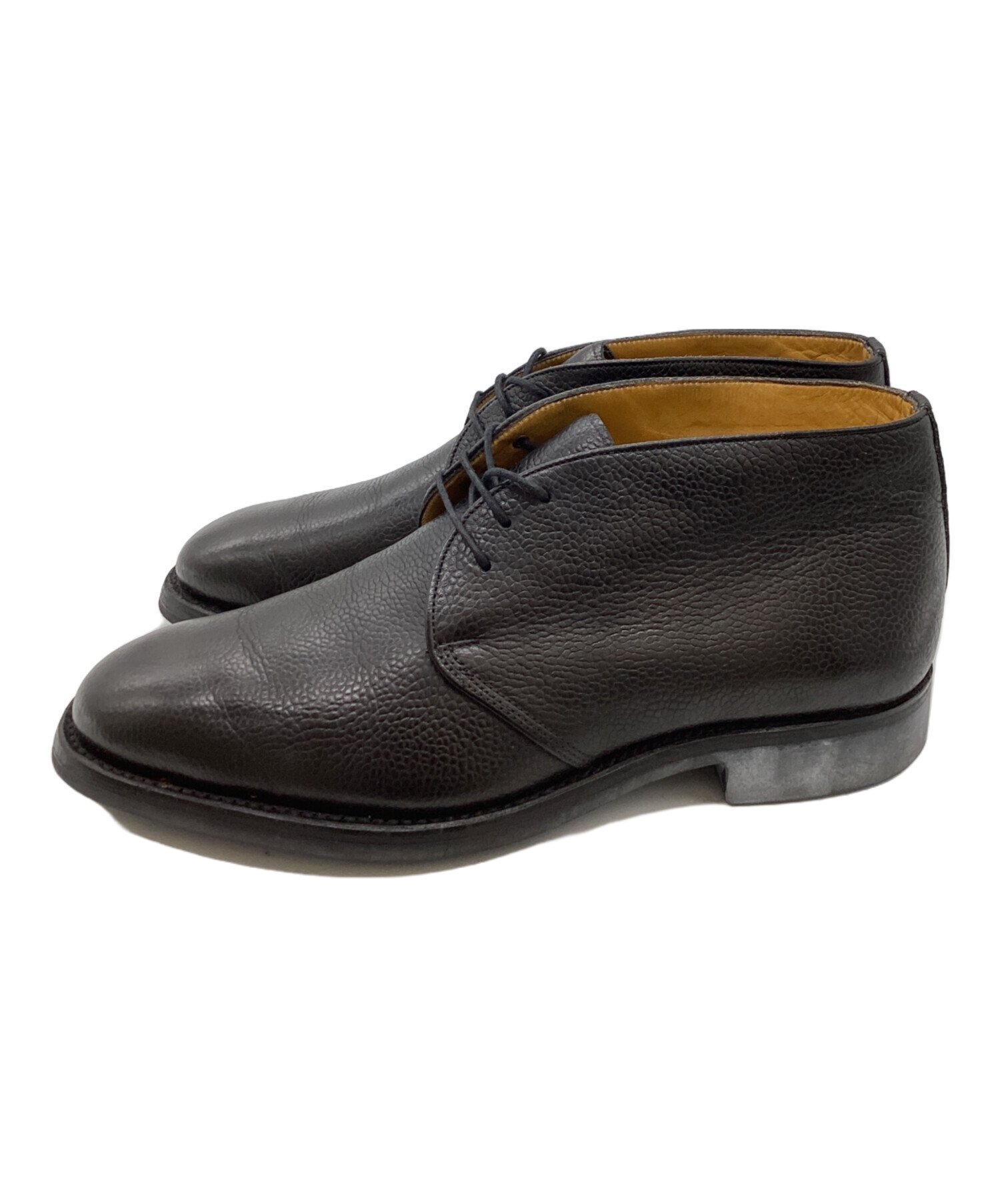 中古・古着通販】GRENSON (グレンソン) チャッカーブーツ ブラック