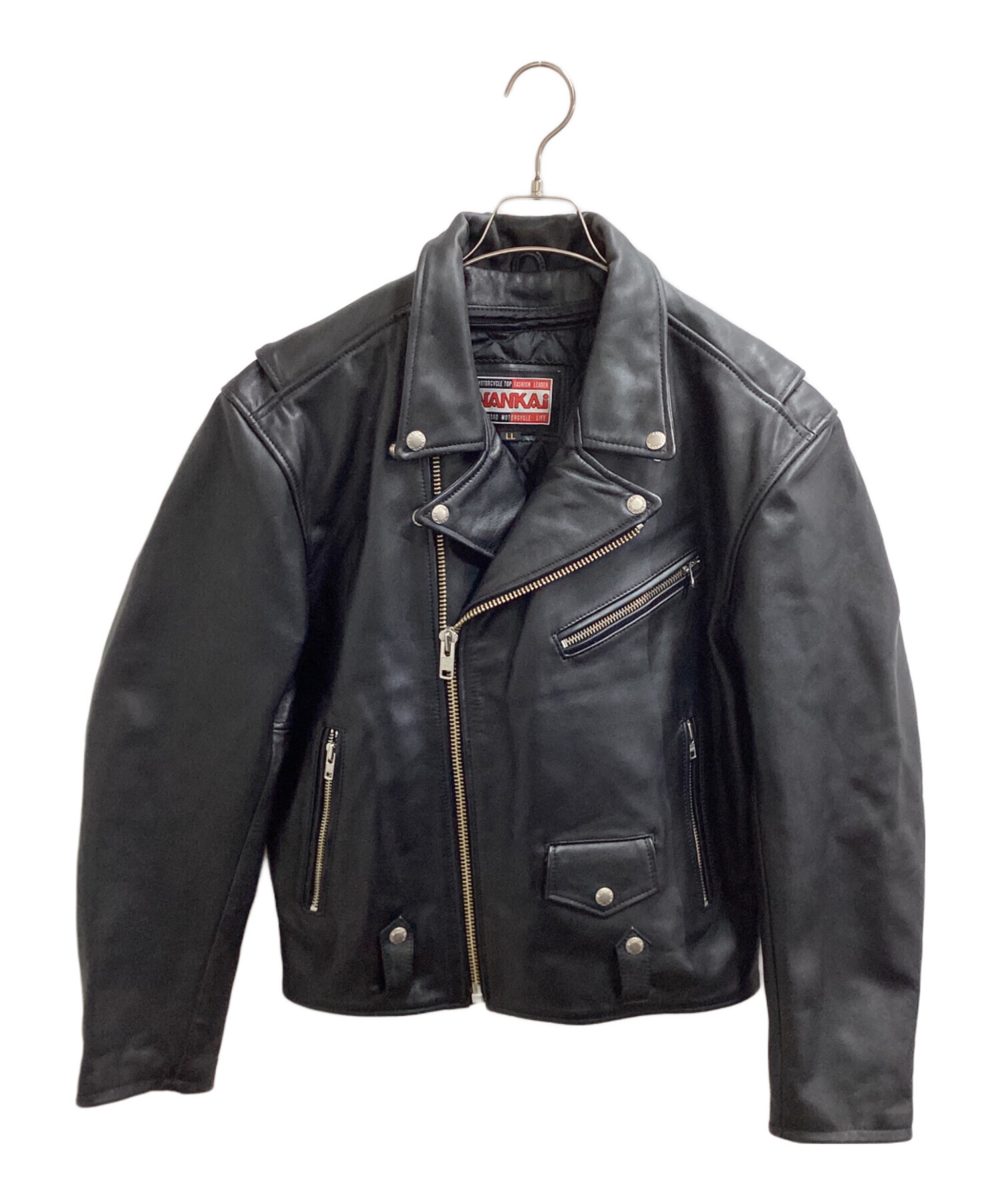 NANKAI ライダース ジャケット xl 超美品 SDW-8122 ナンカイ 中古・古着通販】NANKAI (ナンカイ) ダブルライダースジャケット
