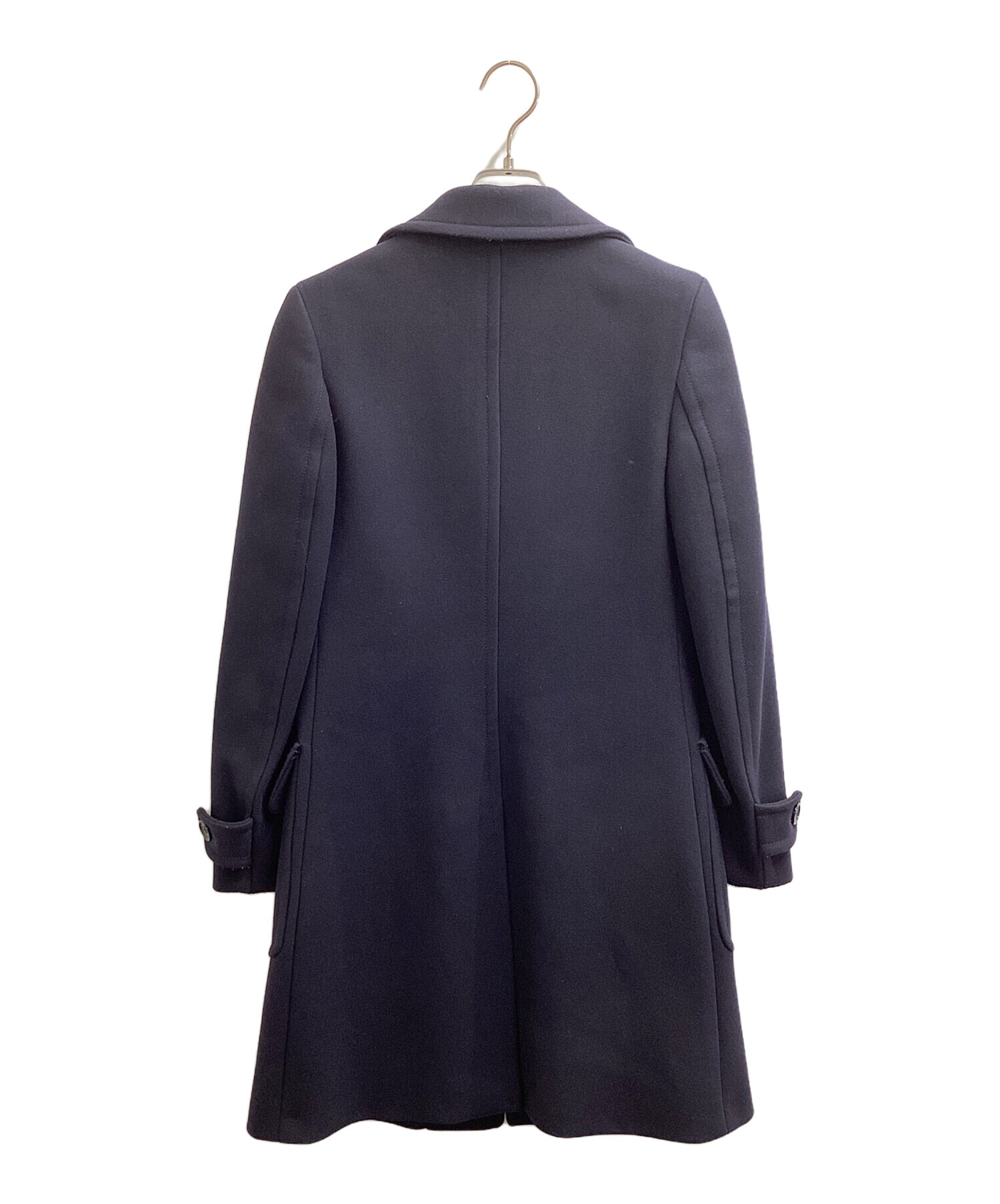 中古・古着通販】PRADA (プラダ) ウールチェスターコート ネイビー