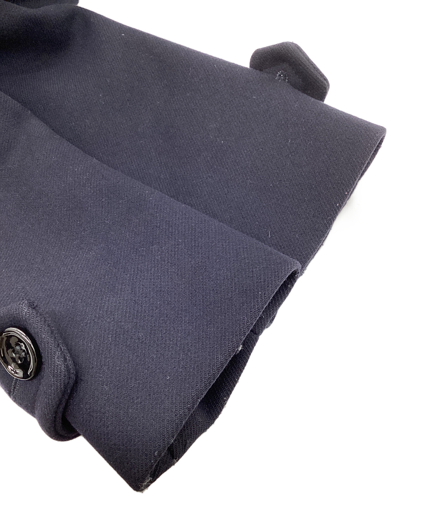 中古・古着通販】PRADA (プラダ) ウールチェスターコート ネイビー