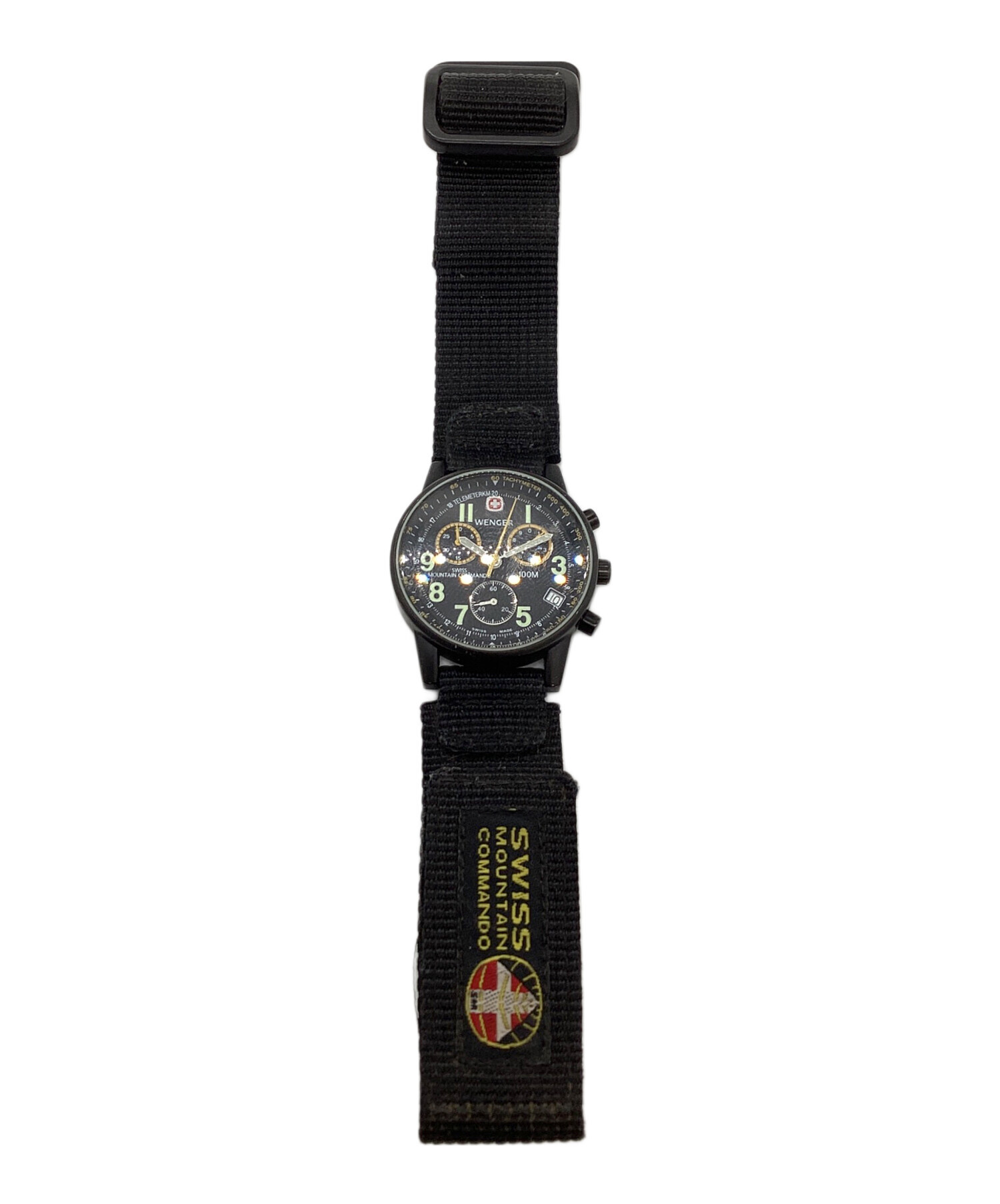 腕時計WENGER70705.XL マウンテンコマンド クロノグラフ 【中古】 中古・古着通販】WENGER (ウェンガー) マウンテンコマンドクロノグラフ