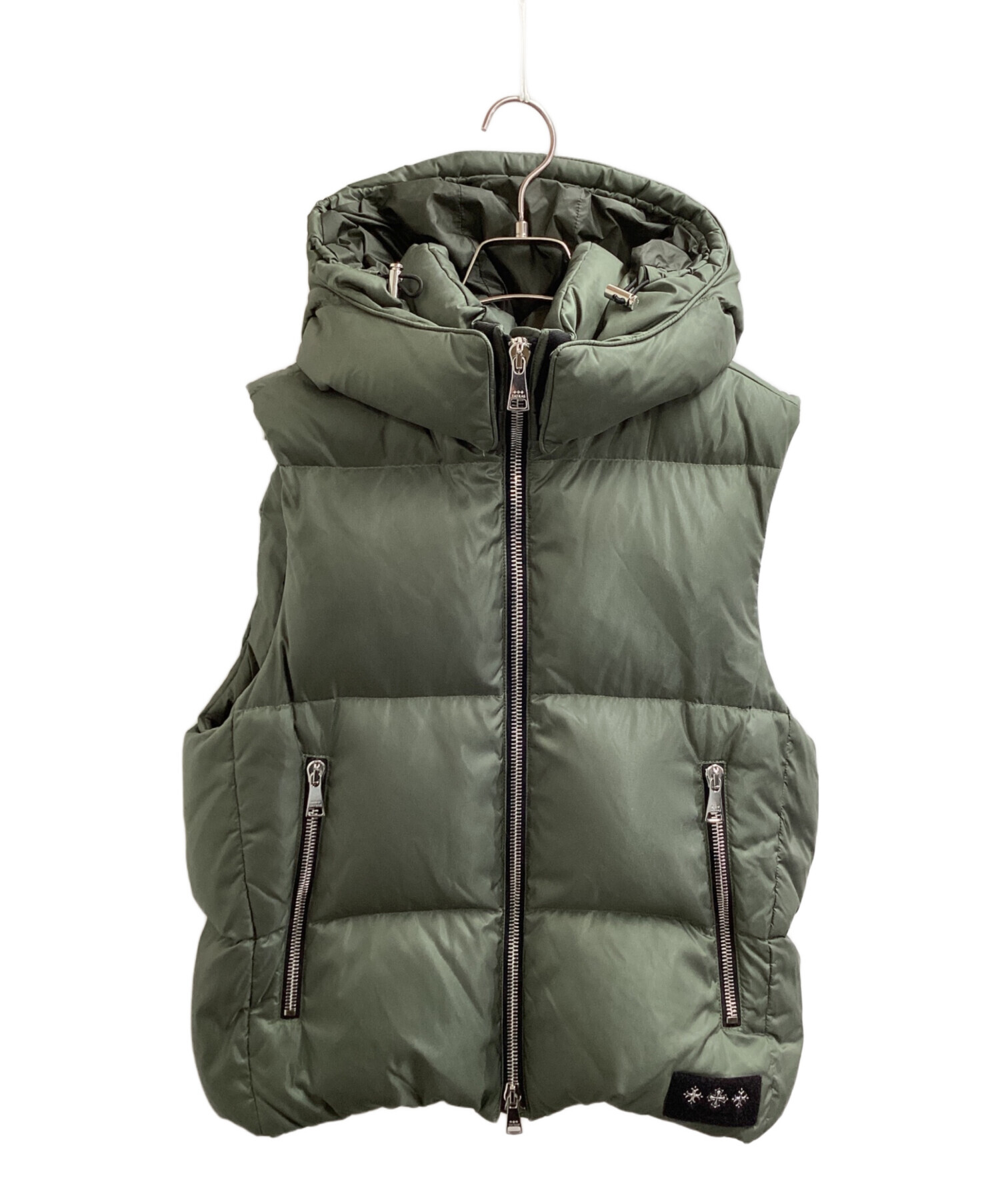 TATRAS オリーブグリーン ダウンベスト 中古・古着通販】TATRAS (タトラス) MELKO Down Vest / メルコダウン
