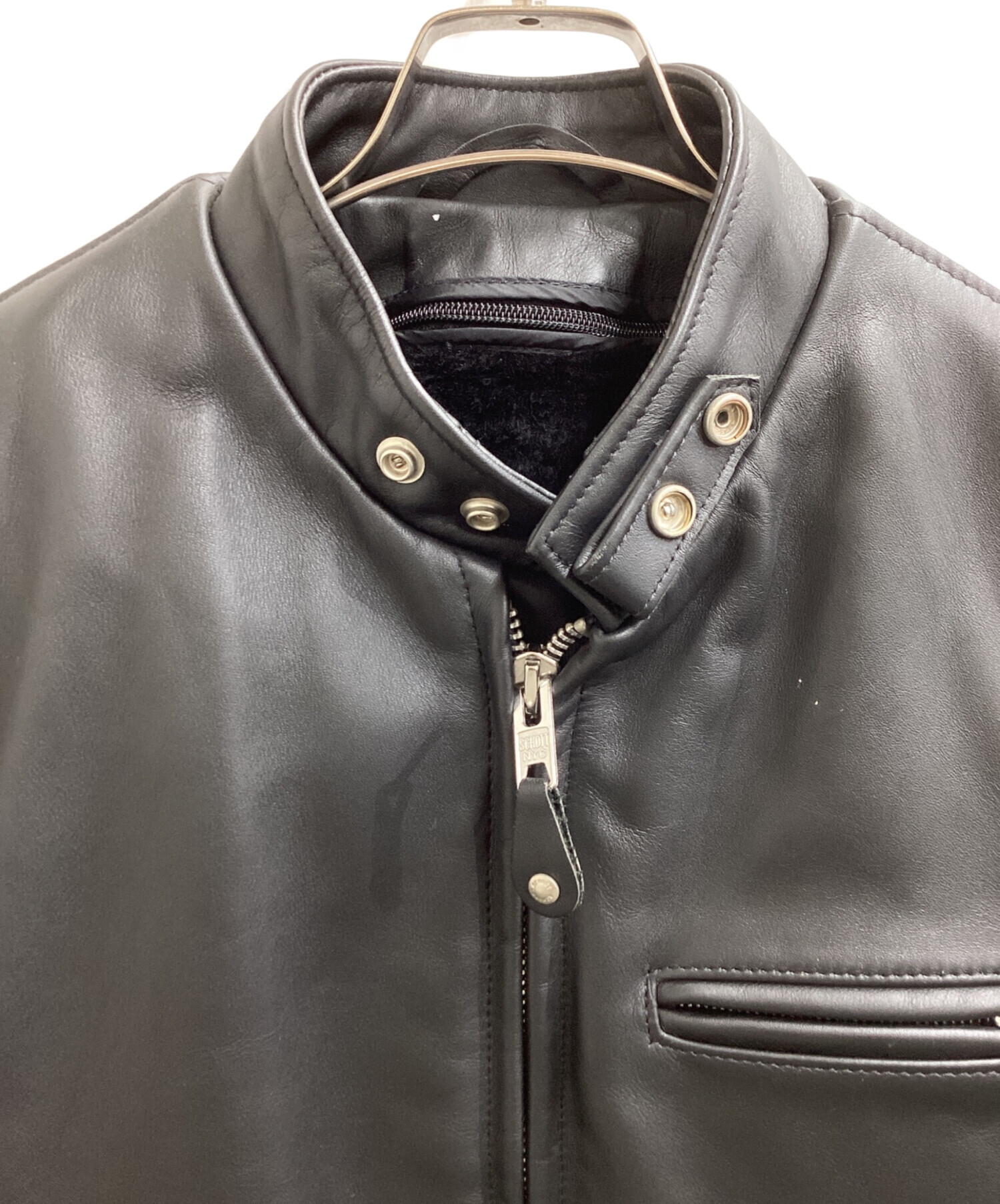 中古・古着通販】Schott (ショット) 641 カウレザーシングルライダース