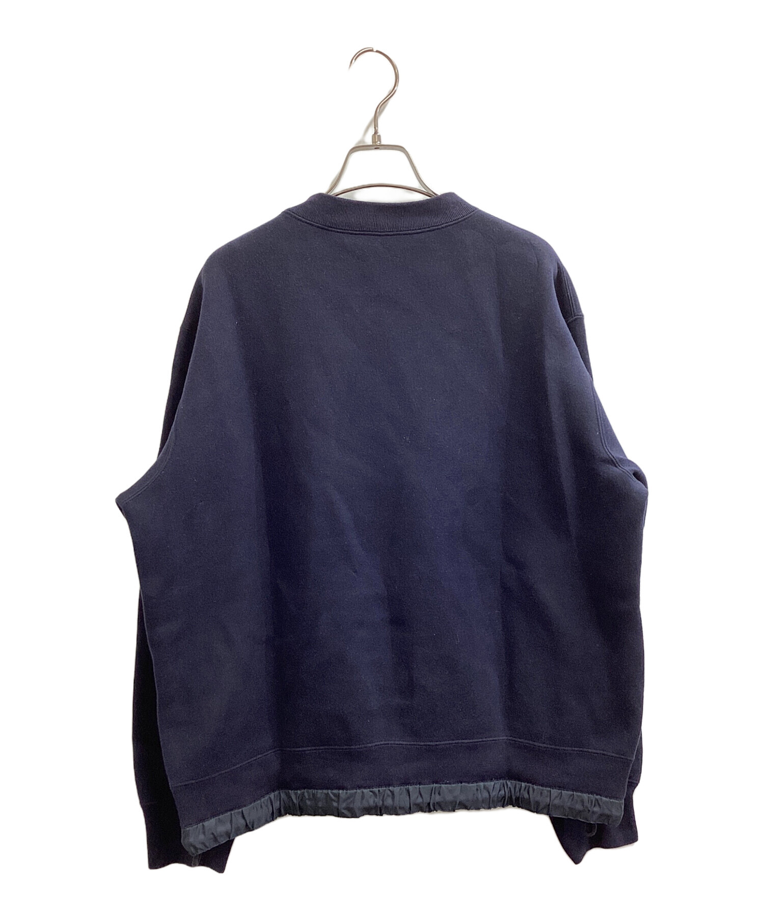 中古・古着通販】sacai (サカイ) s Sponge Sweat Pullover ネイビー