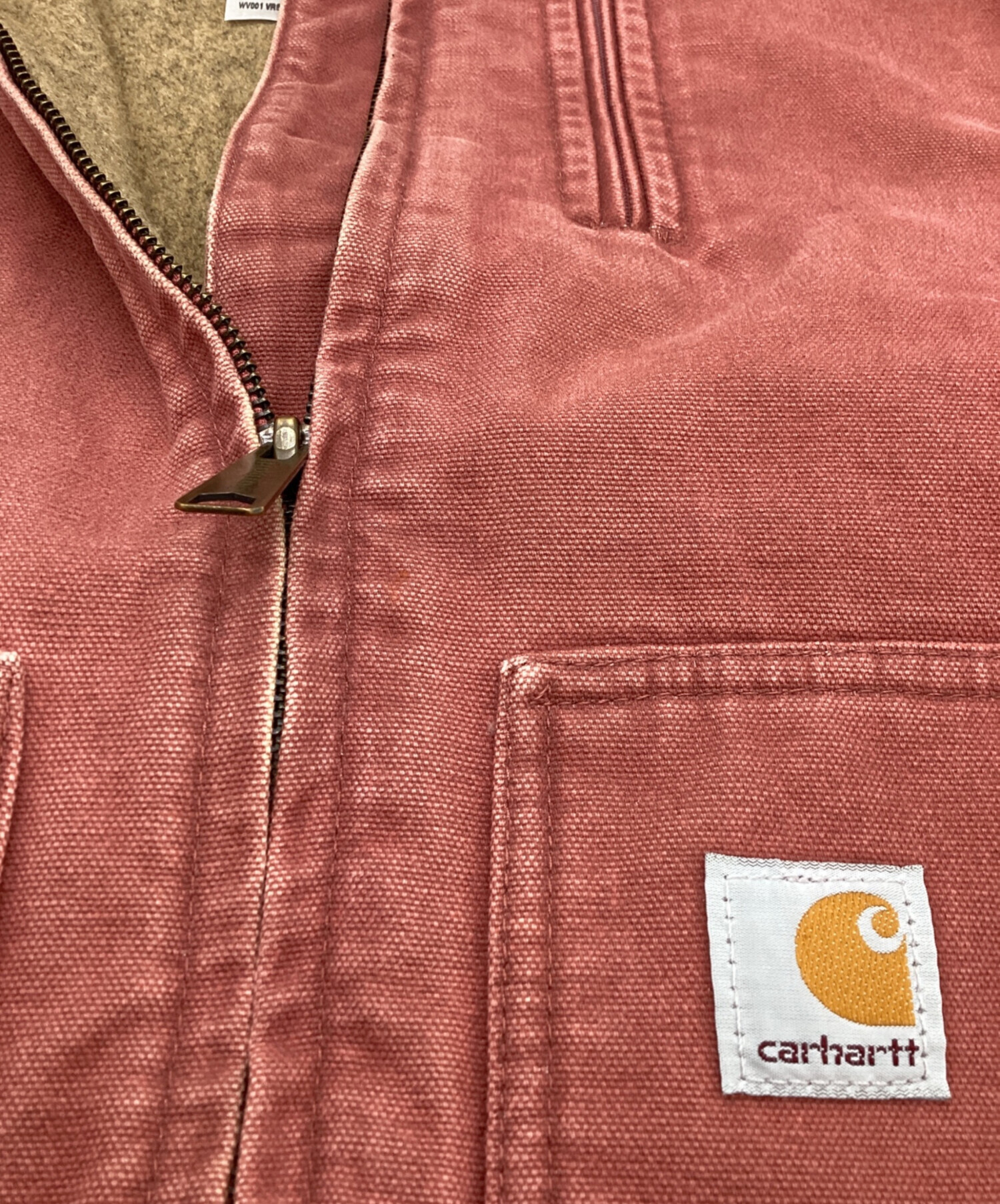 中古・古着通販】CarHartt (カーハート) ダック地ベスト / WV001 VRS