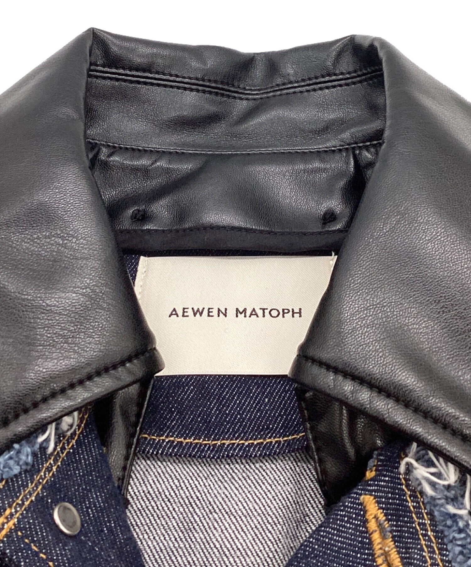 中古・古着通販】AEWEN MATOPH (イウエン マトフ) 2WAYカラーデニム