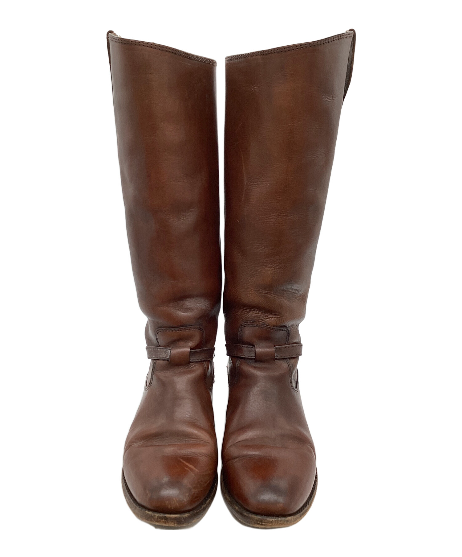 中古・古着通販】FRYE (フライ) メキシコ製 ロングブーツ ブラウン 