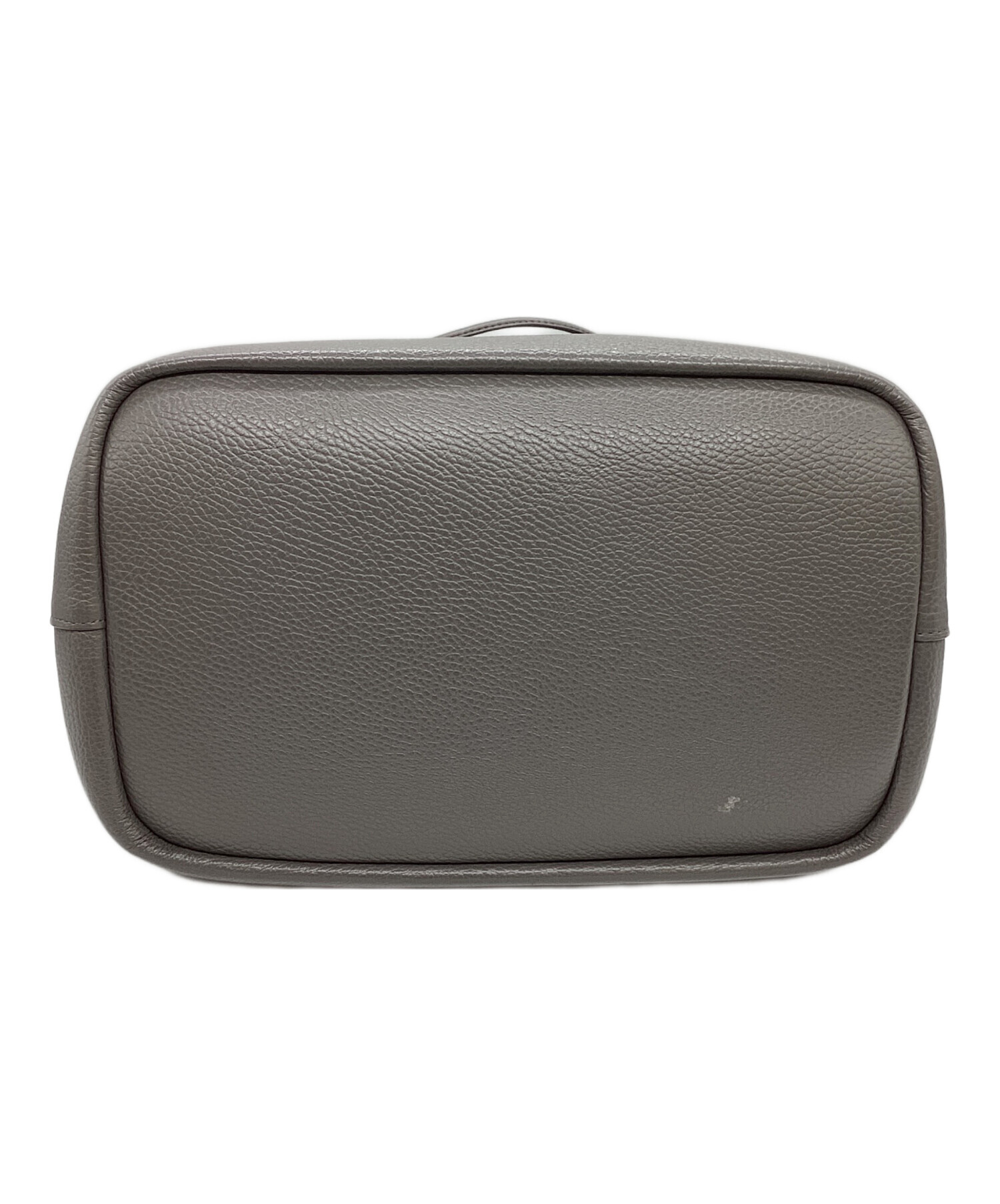 中古・古着通販】Aeta (アエタ) PEBBLE GRAIN LEATHER TOTE M グレー