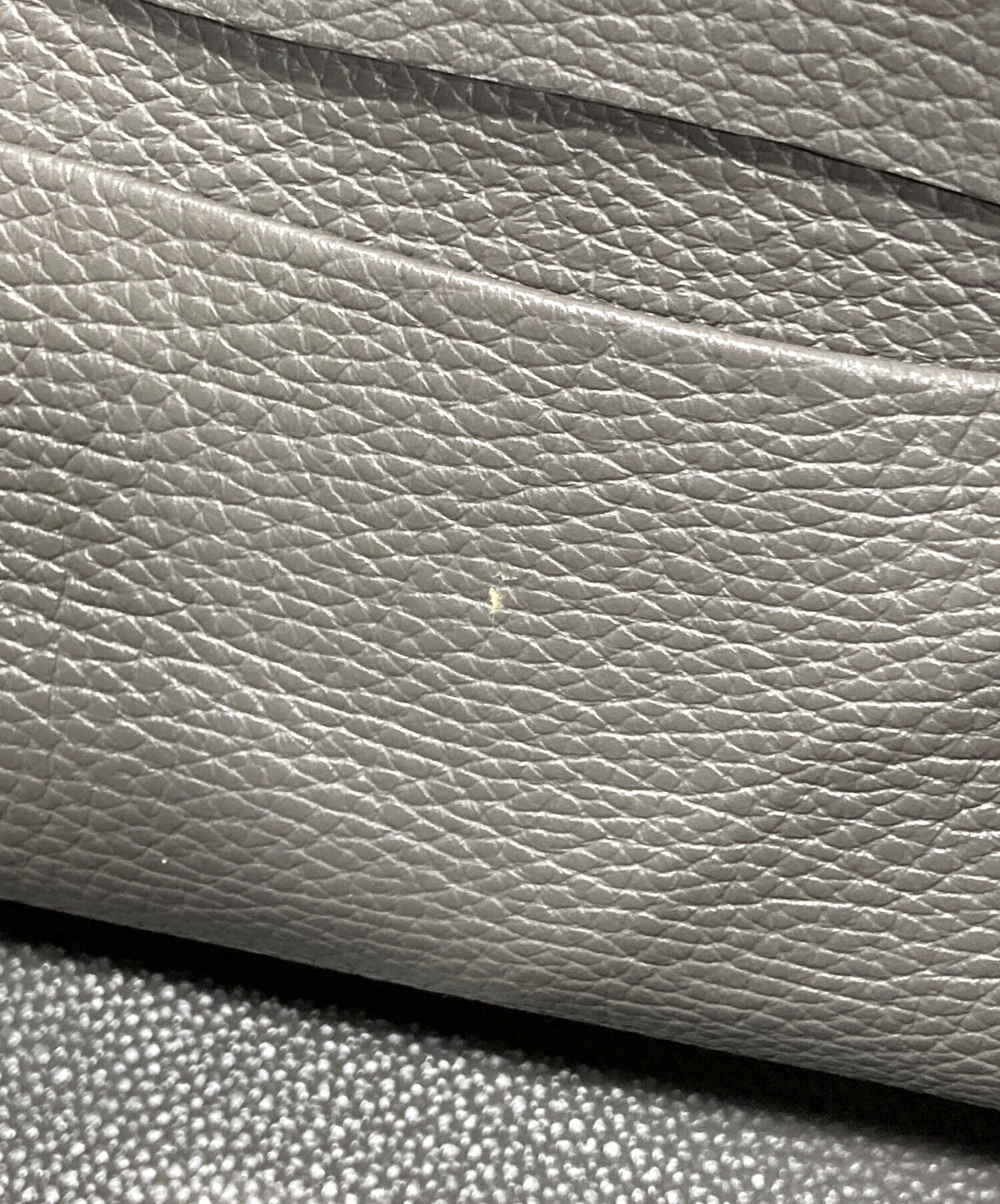 中古・古着通販】Aeta (アエタ) PEBBLE GRAIN LEATHER TOTE M グレー