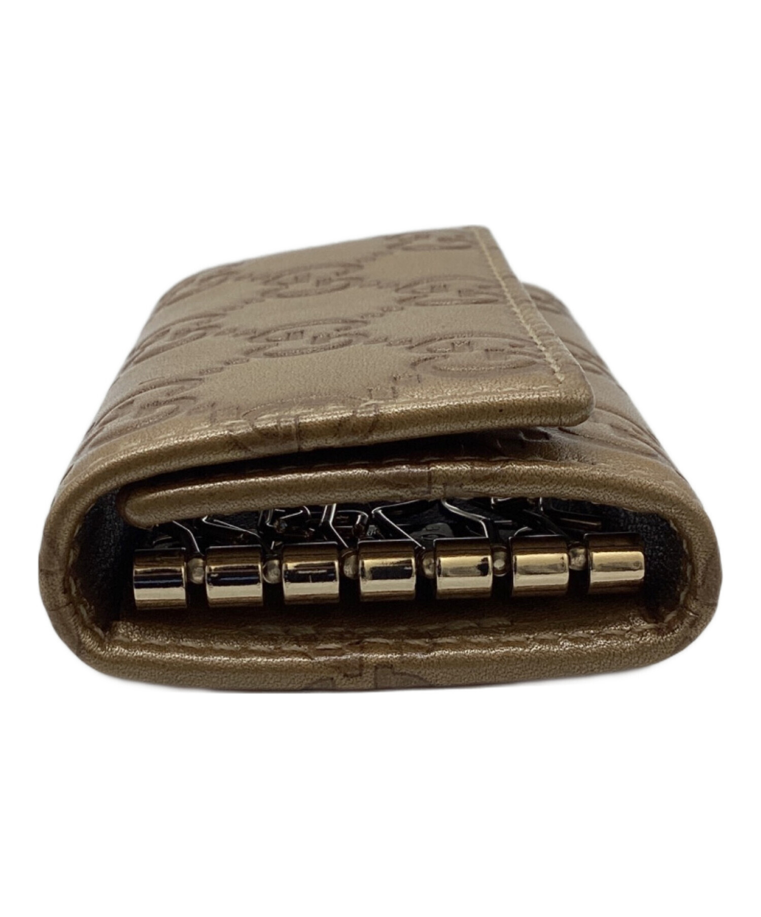 新品未使用品！　GUCCI グッチ　GGインプリメ　６連キーケース　138093 中古・古着通販】GUCCI (グッチ) 6連キーケース / 138093 ベージュ