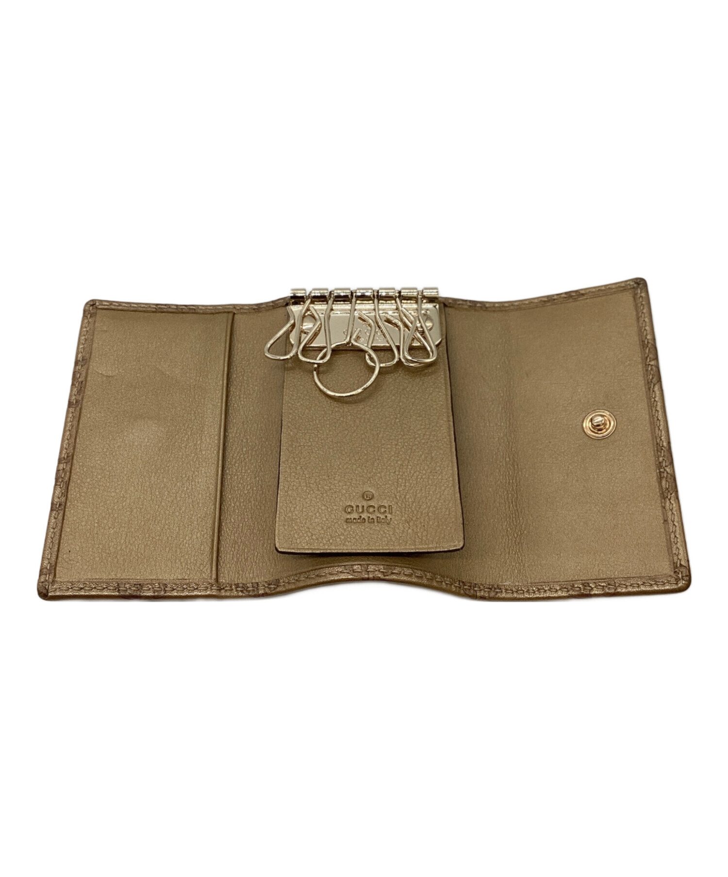 中古・古着通販】GUCCI (グッチ) 6連キーケース / 138093 ベージュ