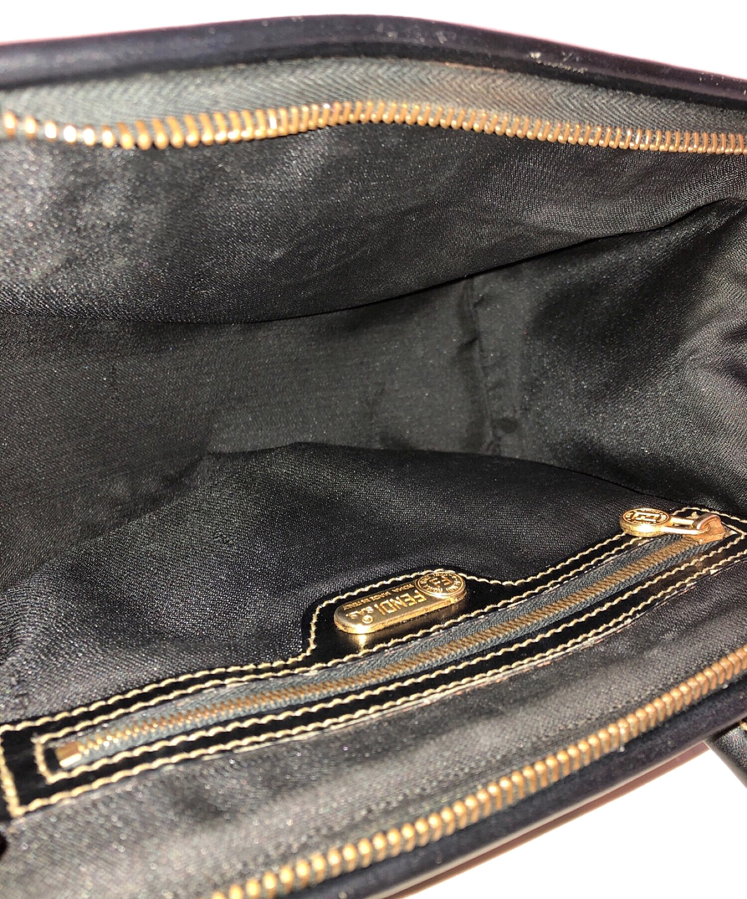 中古・古着通販】FENDI (フェンディ) ペカン柄ミニボストンバッグ