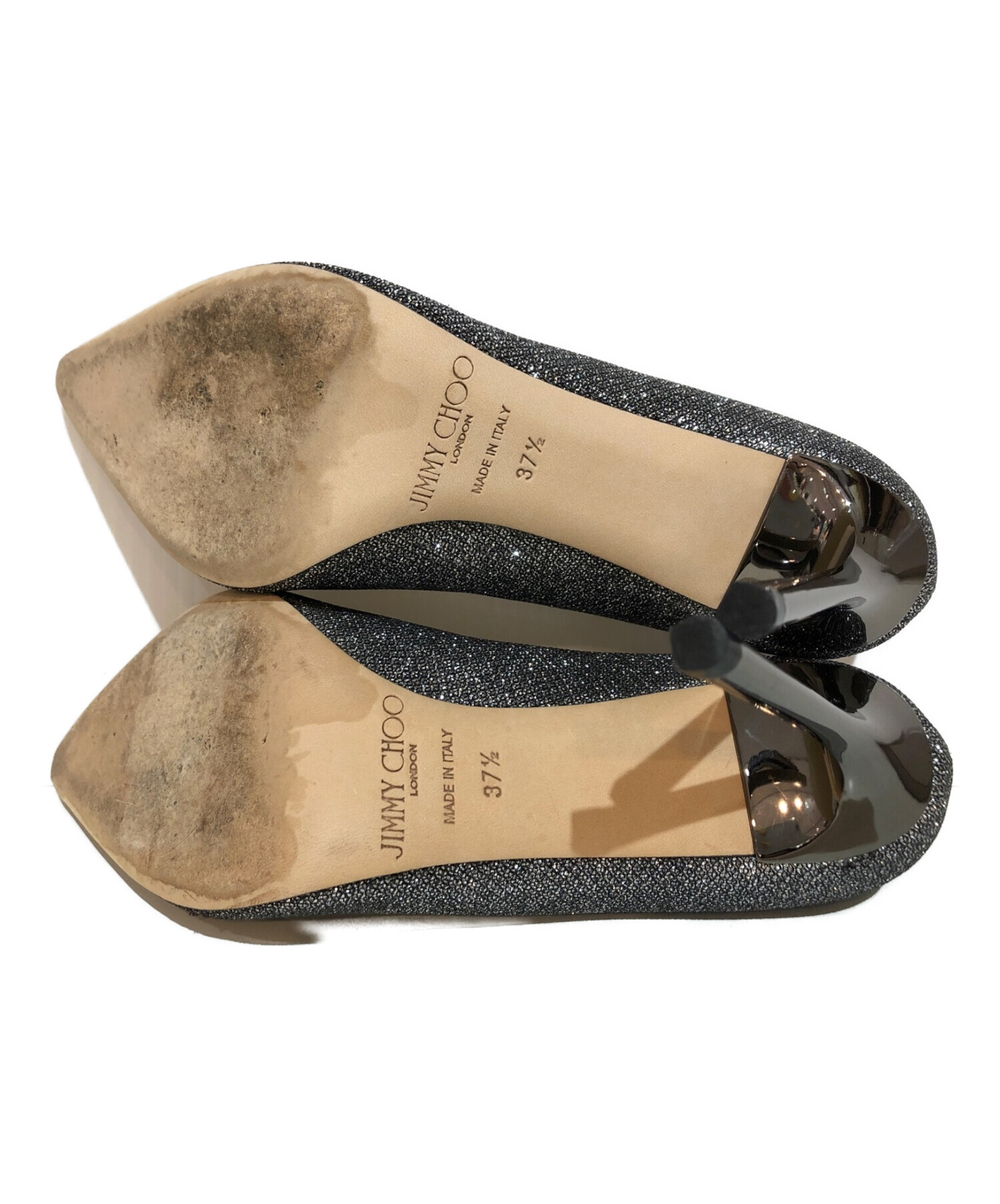 中古・古着通販】JIMMY CHOO (ジミーチュウ) ROMY 100 グリッター
