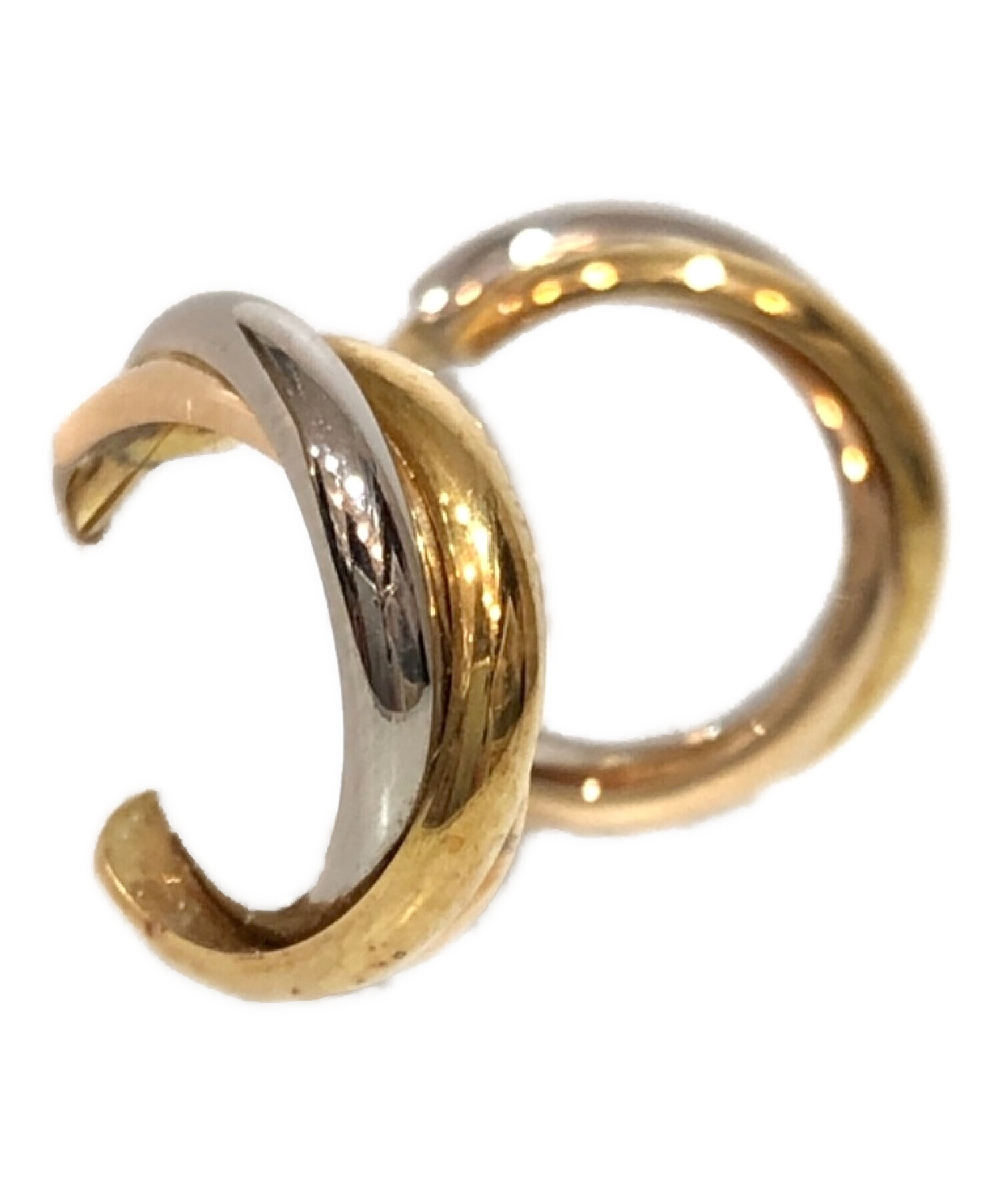 中古・古着通販】Cartier (カルティエ) トリニティ フープピアス 