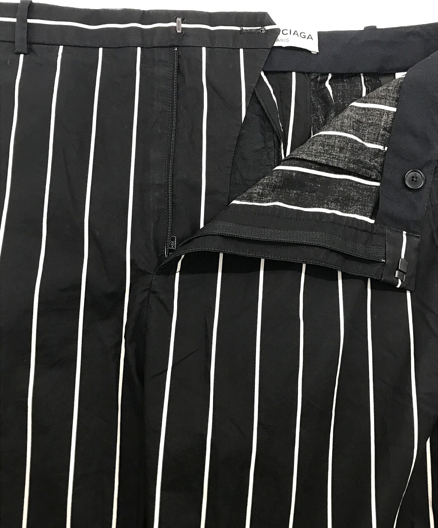 【確実正規品】バレンシアガ　オーセンティック 中古・古着通販】BALENCIAGA (バレンシアガ) ストライプパンツ