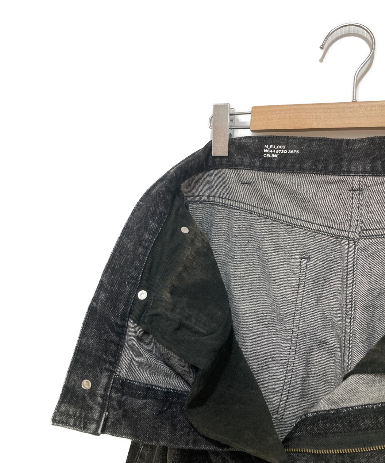 中古・古着通販】CELINE (セリーヌ) Elephant Denim Pant ブラック 