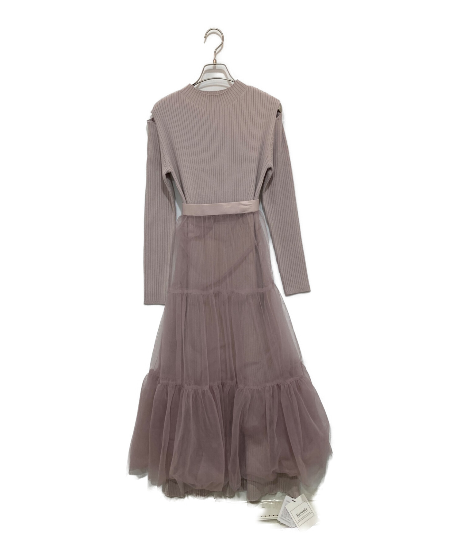 中古・古着通販】Mystrada (マイストラーダ) チュール重ねニット