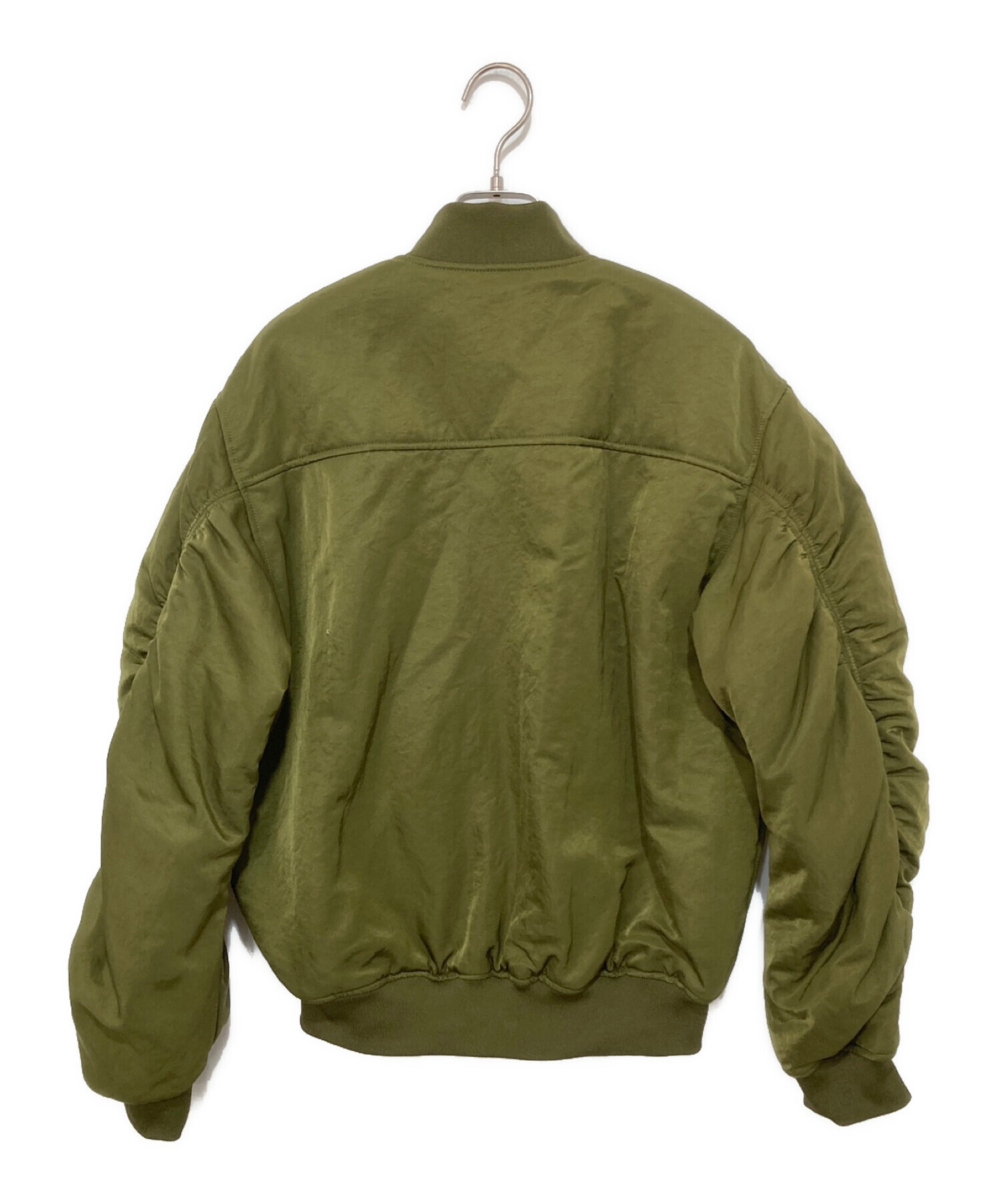 中古・古着通販】anuans (アニュアンス) ギャザースリーブMA-1