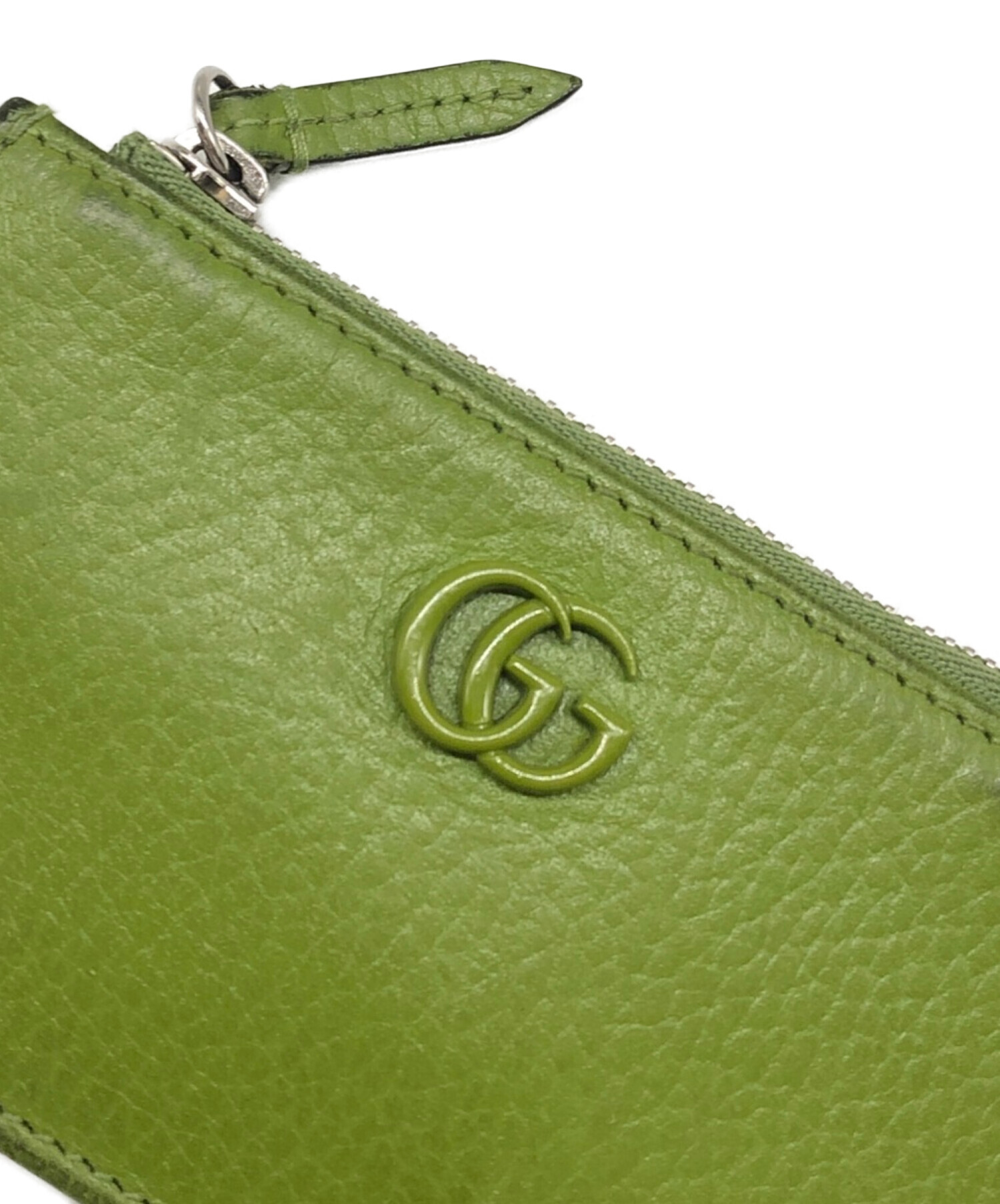 GUCCI コインケース GGロゴ キーチェーン付き 中古・古着通販】GUCCI (グッチ) キーチェーン付コインケース