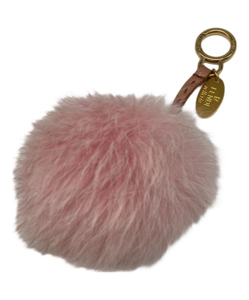 FENDI　フェンディ　ぼんぼん　チャーム　ファー　セレリア　プレート FENDI フェンディ ぼんぼん チャーム ファー セレリア プレート