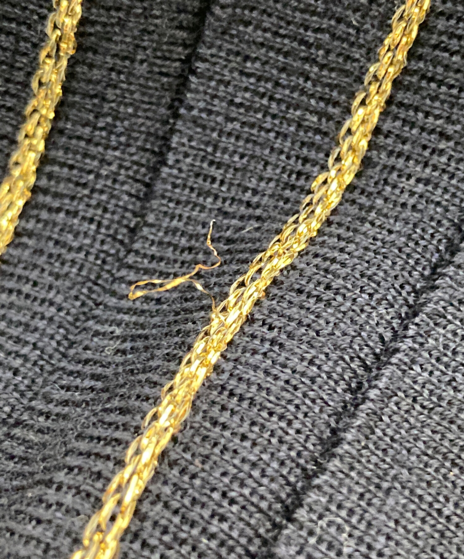 中古・古着通販】GUCCI (グッチ) ラメストライプニットスカート 