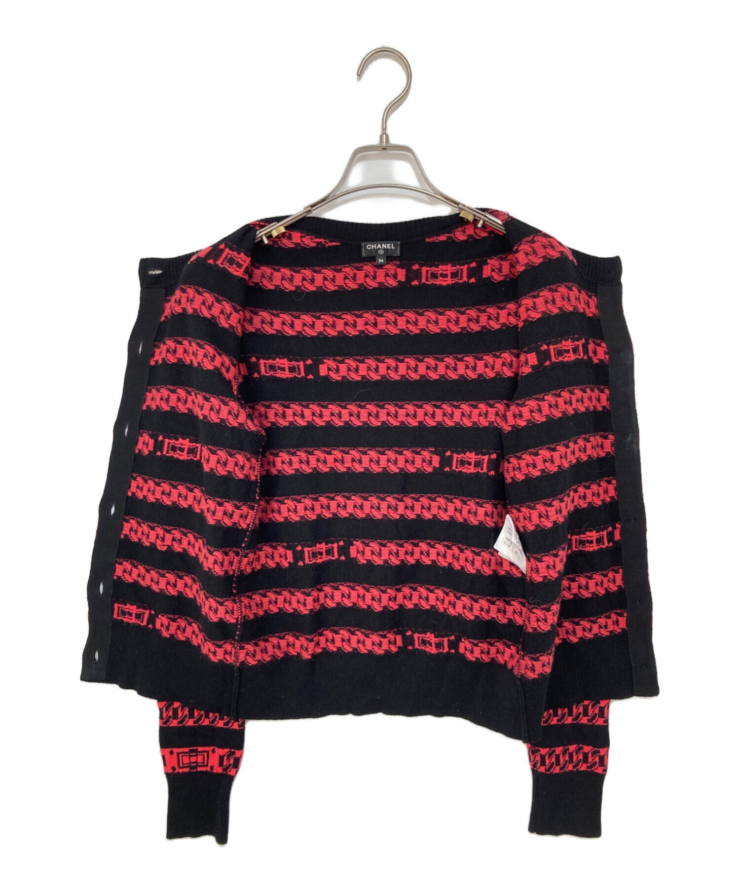 中古・古着通販】CHANEL (シャネル) カシミヤニットカーディガン