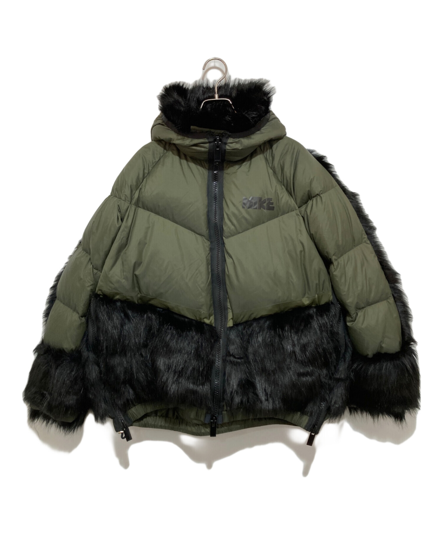 NIKE×sacai メンズ　ダウンジャケット NIKE X SACAI NRG NikeLab Parka Jacket Black Men's Down Pockets