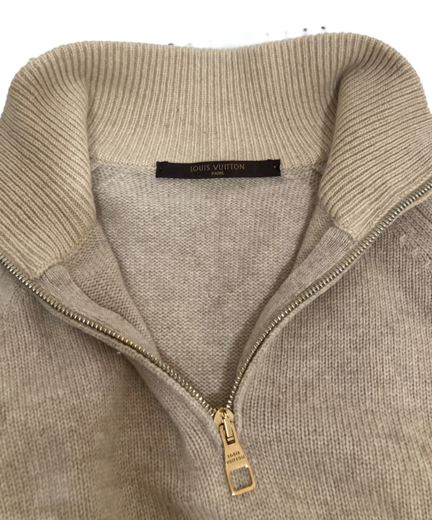 中古・古着通販】LOUIS VUITTON (ルイ ヴィトン) ハーフジップカシミヤ