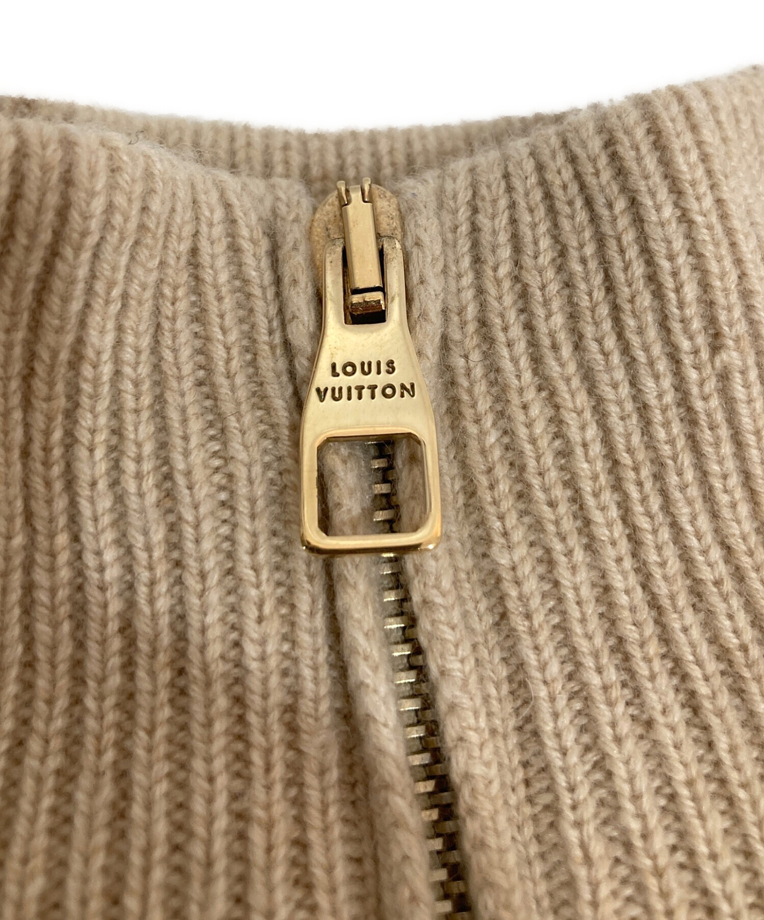 中古・古着通販】LOUIS VUITTON (ルイ ヴィトン) ハーフジップカシミヤ