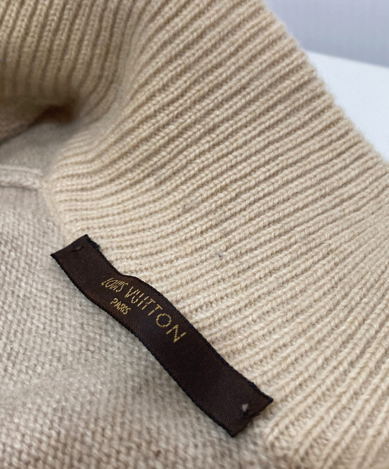 中古・古着通販】LOUIS VUITTON (ルイ ヴィトン) ハーフジップカシミヤ