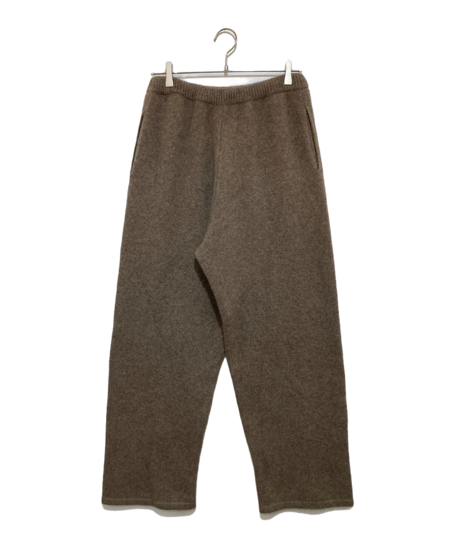 walenode / ウェルノード チベタンヤクミックス ニットパンツ