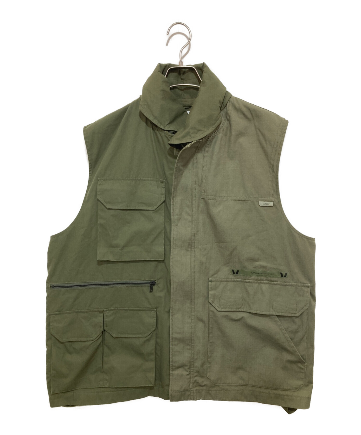 中古・古着通販】WTAPS (ダブルタップス) TRADER VEST COTTON WEATHER