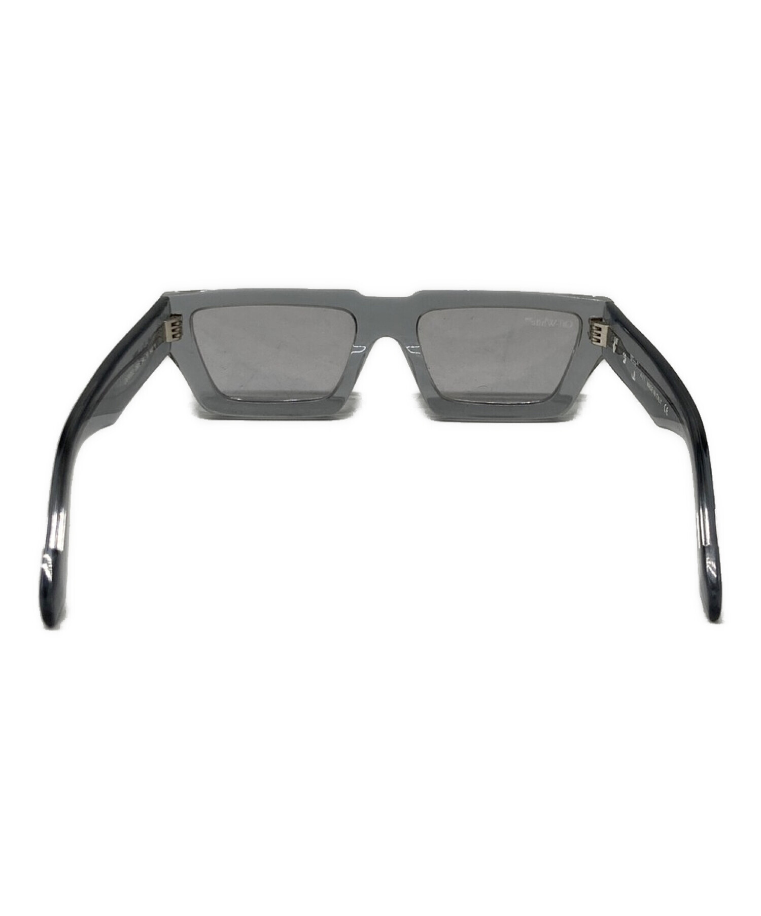 Off-White グレー スクエアサングラス
