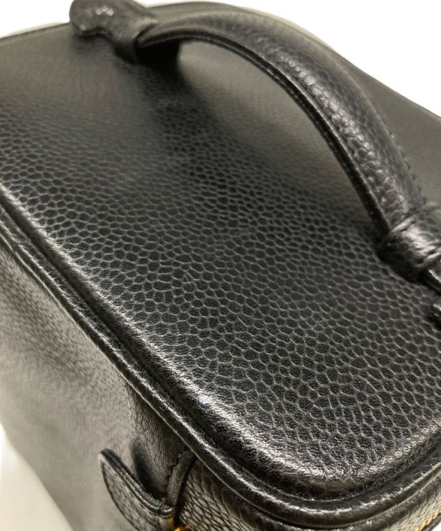 中古・古着通販】CHANEL (シャネル) バニティバッグ ブラック