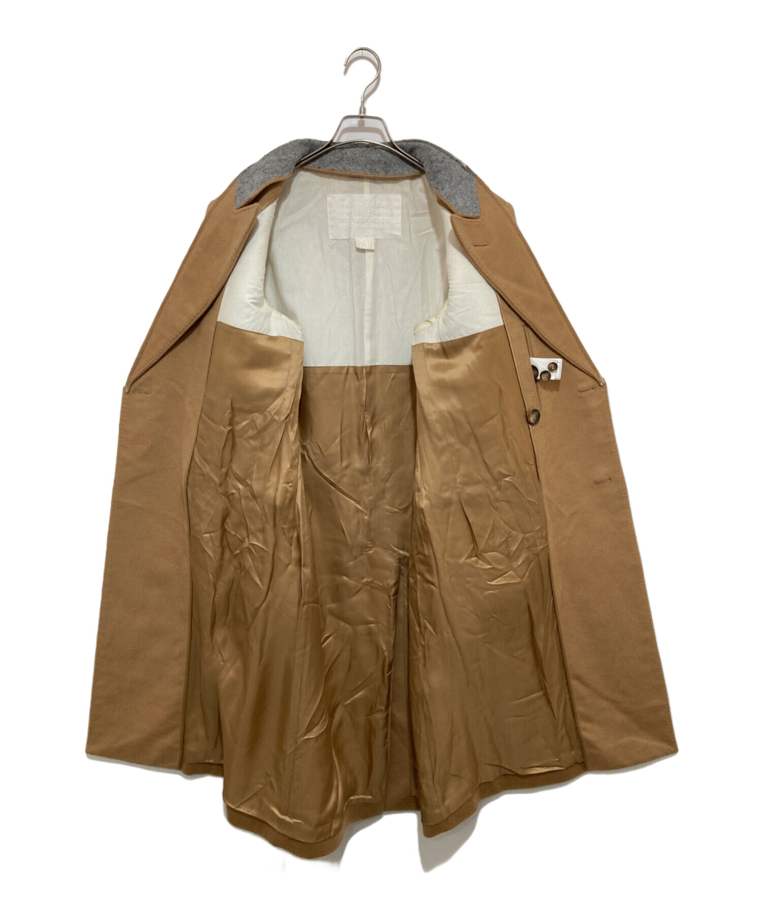 マルタンマルジェラ ブラウン チェスターコート サイズ48 マルタンマルジェラ ブラウン チェスターコート サイズ48