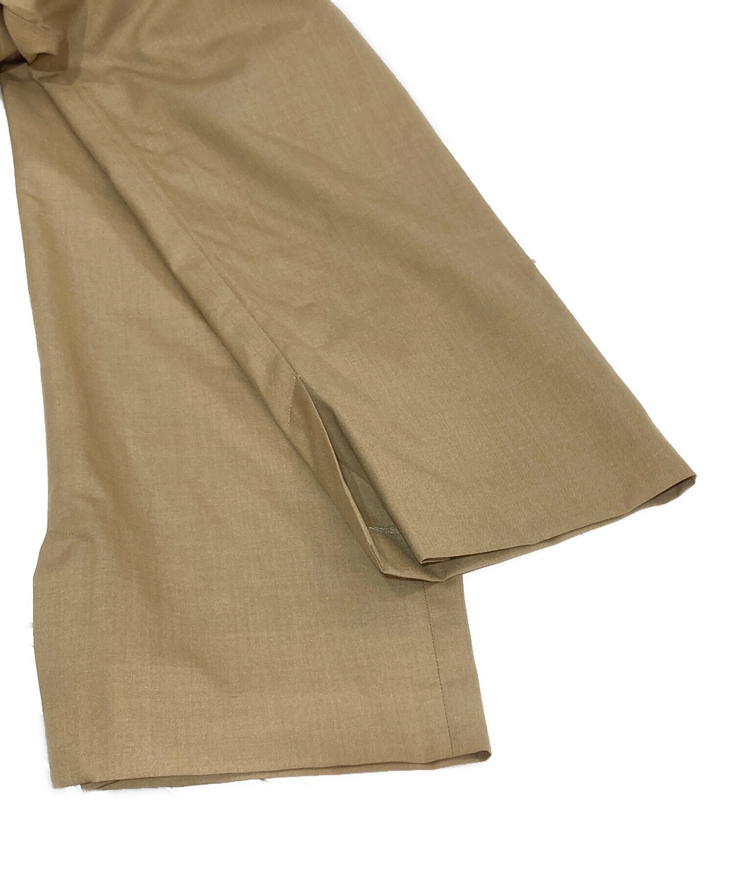 中古・古着通販】AURALEE (オーラリー) WOOL SILK TROPICAL SLIT