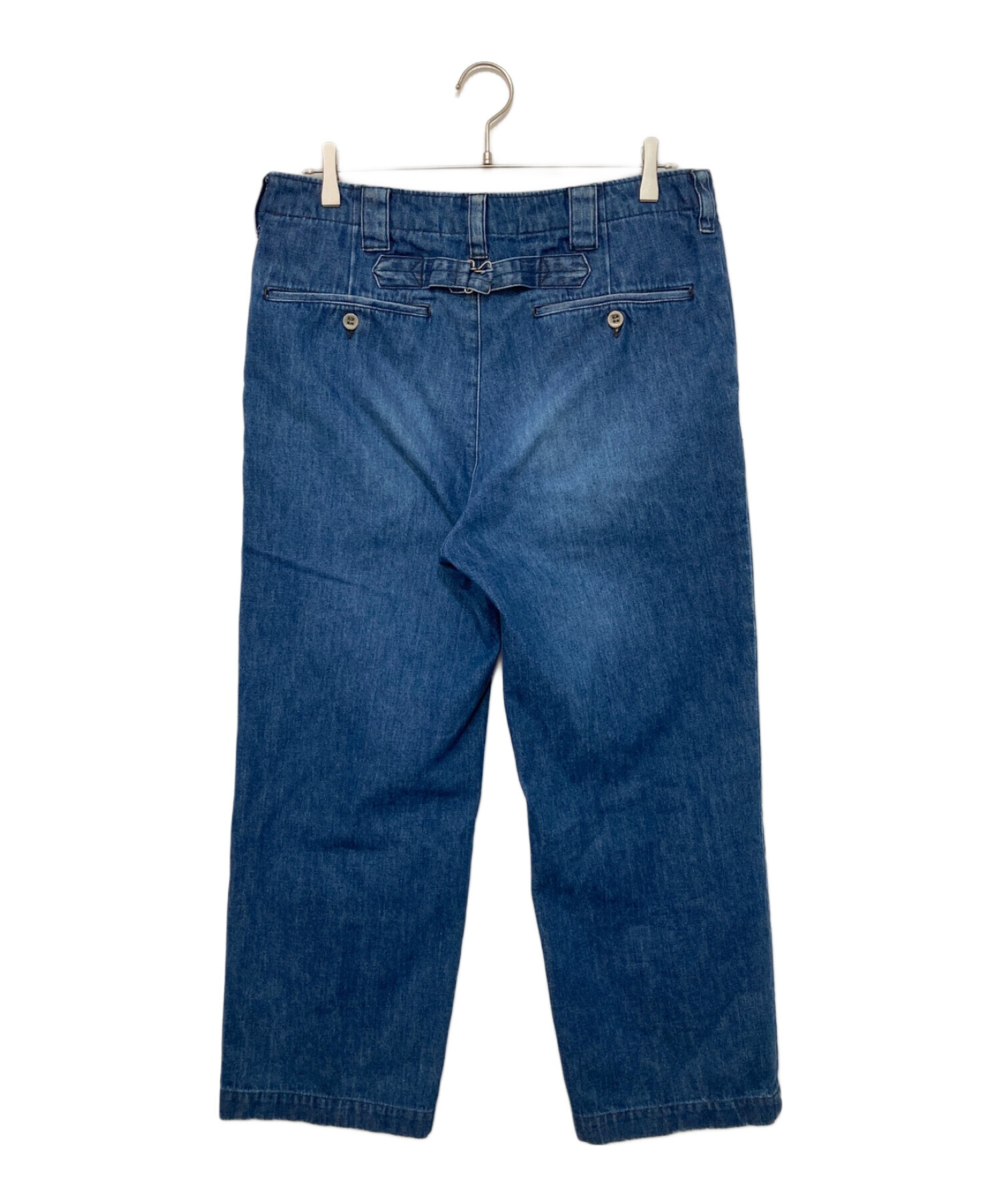 中古・古着通販】VISVIM (ビズビム) クロップドストレートデニムパンツ