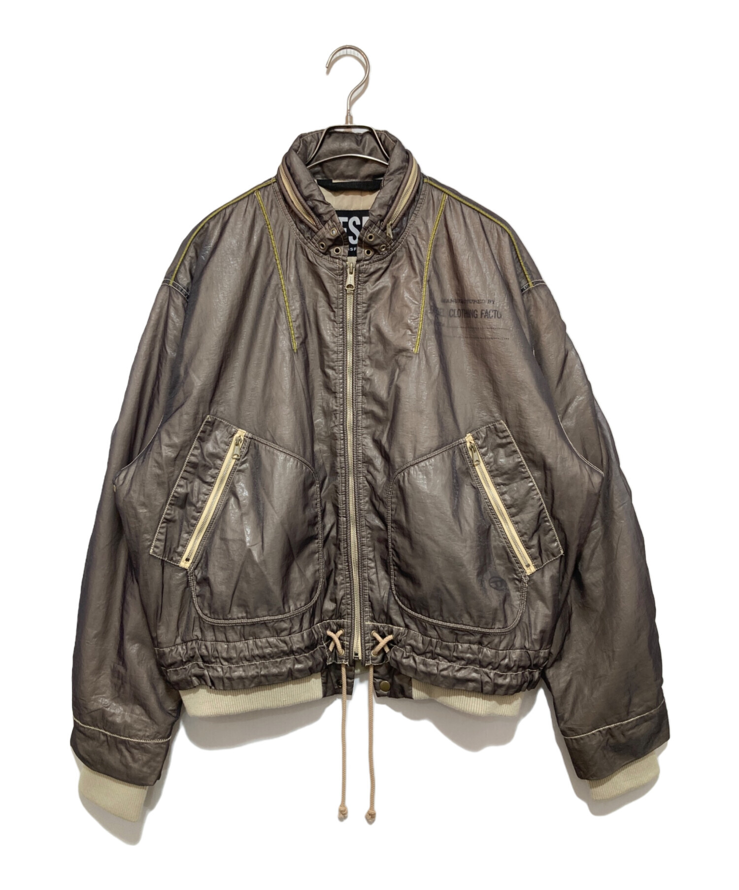 中古・古着通販】DIESEL (ディーゼル) J-U23 ライトジャケット グレー