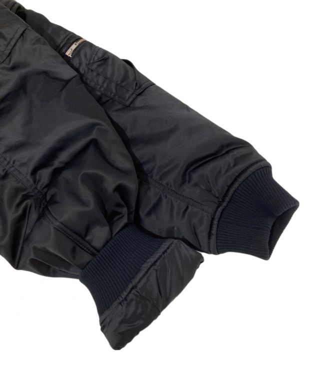 RIM ARK MA-1 vest ブラック リムアーク RIM.ARK MA－1 vest （L/KHA） - ファッション通販