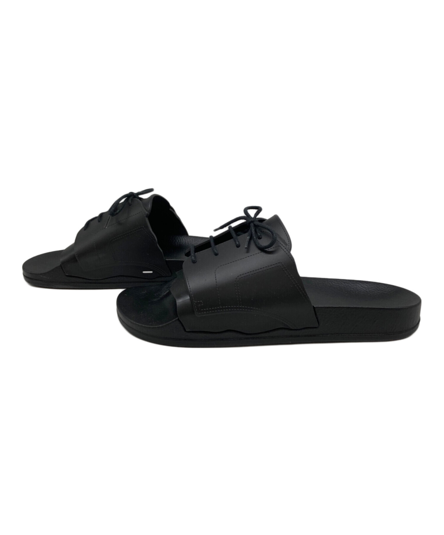 未使用 Maison Margiela メゾンマルジェラ サンダル 41 26c MAISON MARGIELA(メゾンマルジェラ) 20SS Calendar logo slide sandals