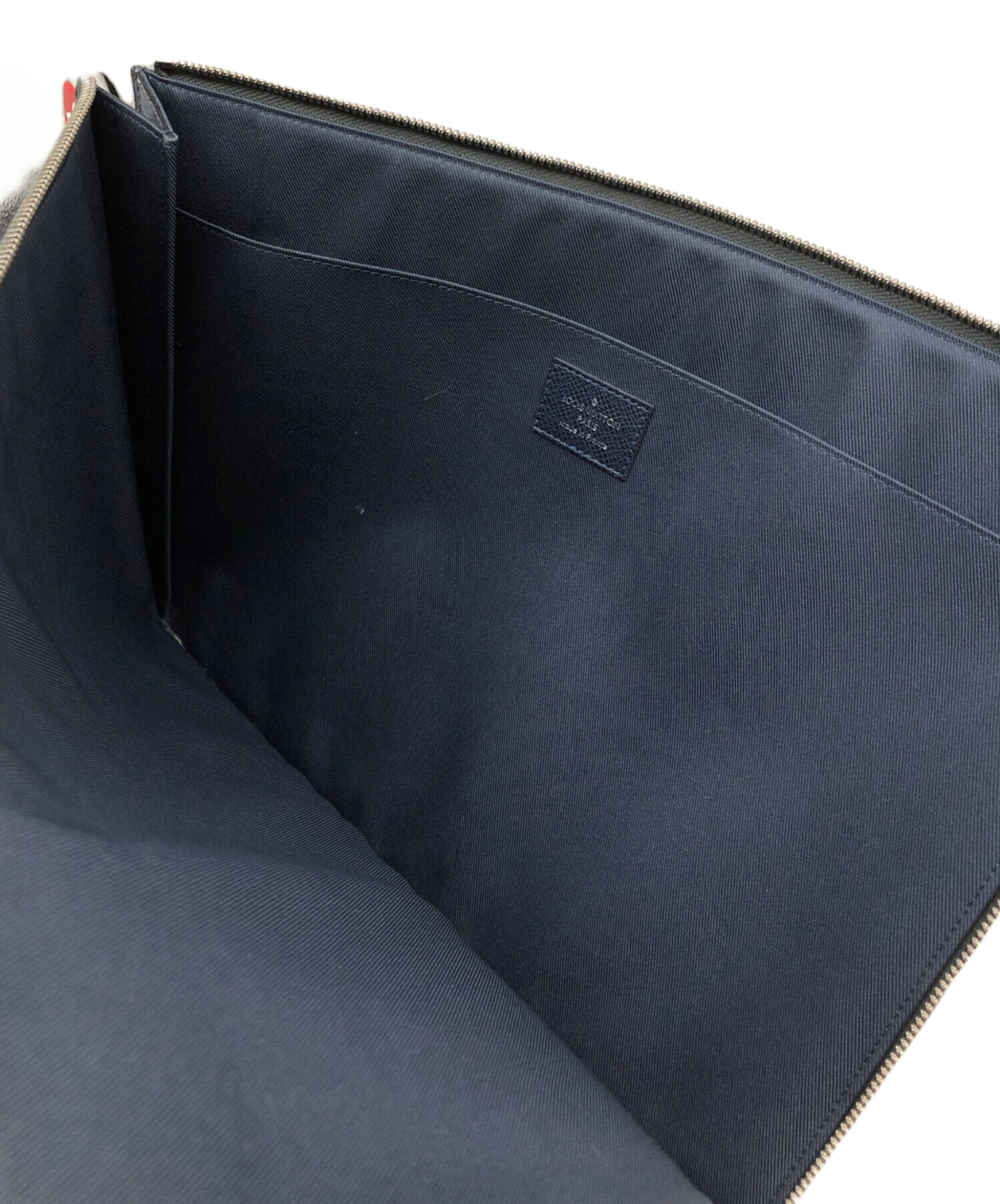 ルイ・ヴィトン ブラック クラッチバッグ LOUIS VUITTON ルイ ヴィトン メンズ クラッチバッグ ブラック